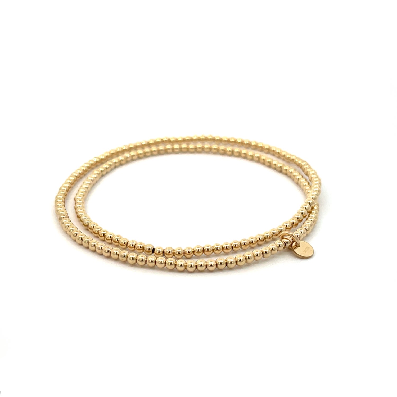 Women’s "Mia" Gold Filled Beaded Bracelet Gosia Orlowska