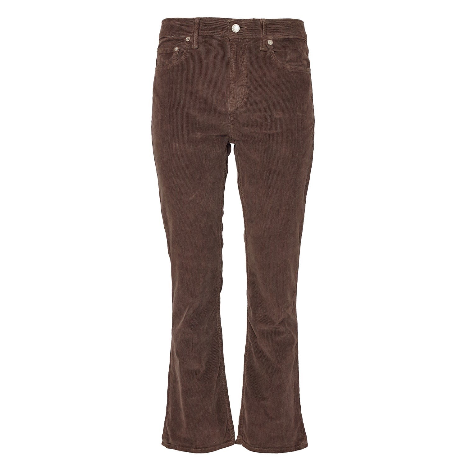 Women’s Farrah Corduroy Kick Flare Jeans In Brown 31" Noend Denim