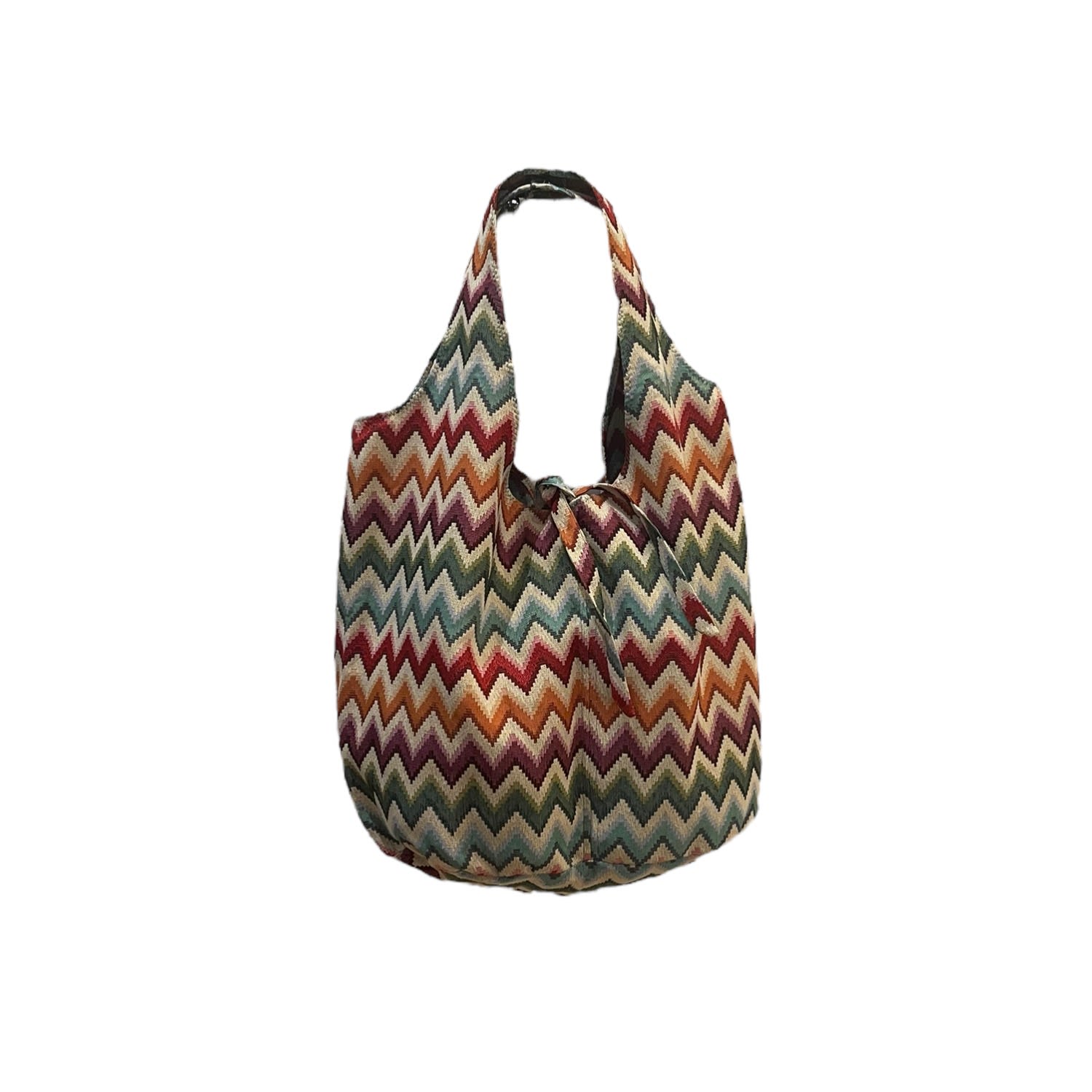 Women’s Jacquard Gobelin Zigzag Bag Lara Moti