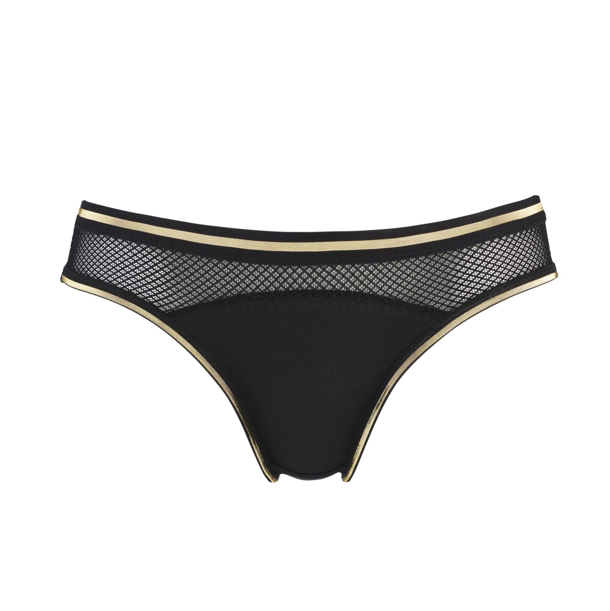 Dynamic - Silk & Organic Pima Cotton Brief In Black