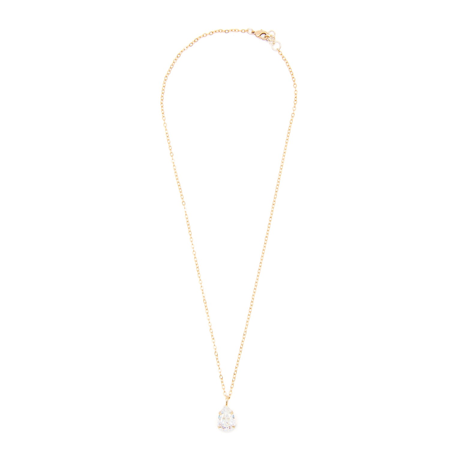 Rosaspina Firenze Women's White Patina Drop Necklace In White