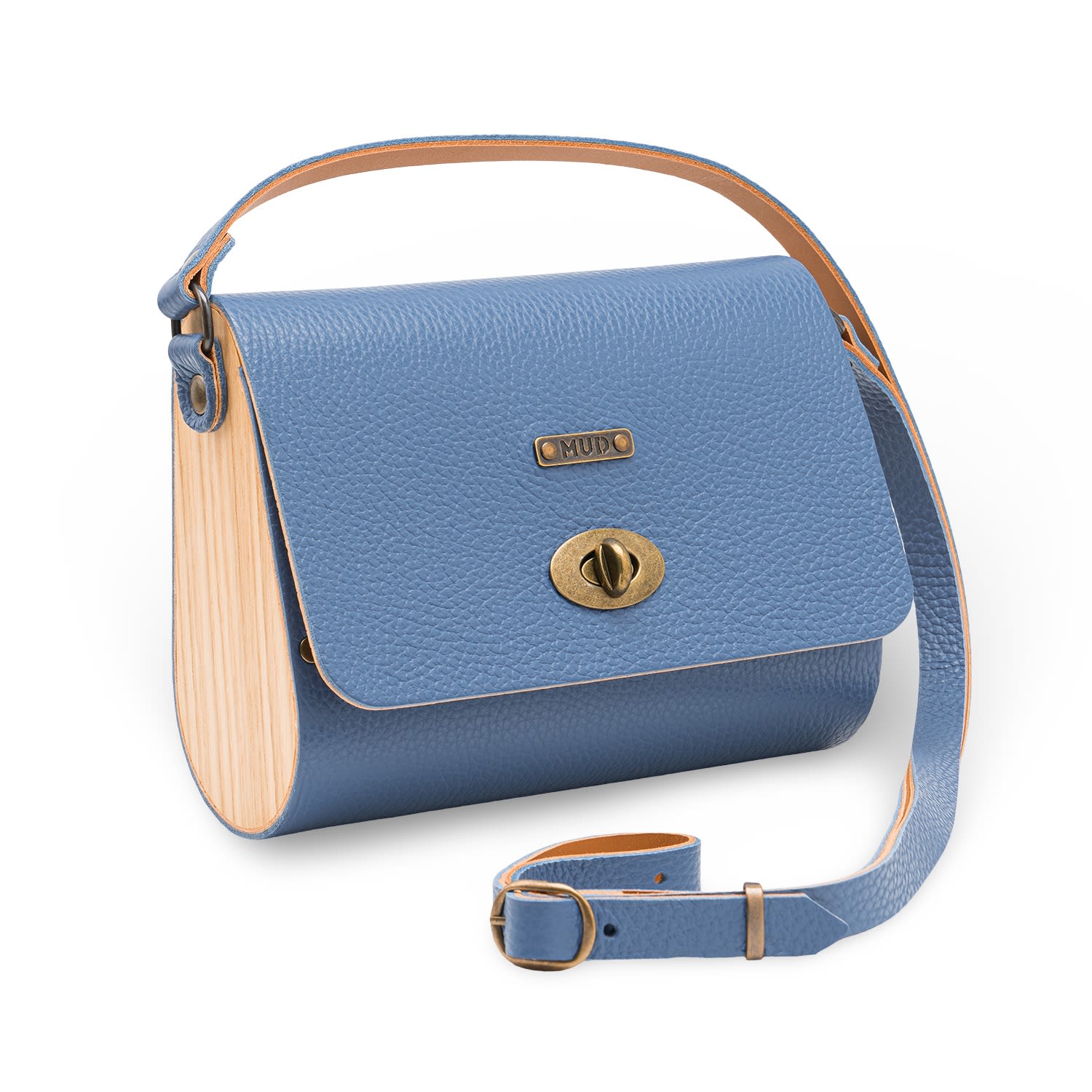 Mud - Manufacture Under Design Women's Blue Mini Pear Bag - Ocean In Blue