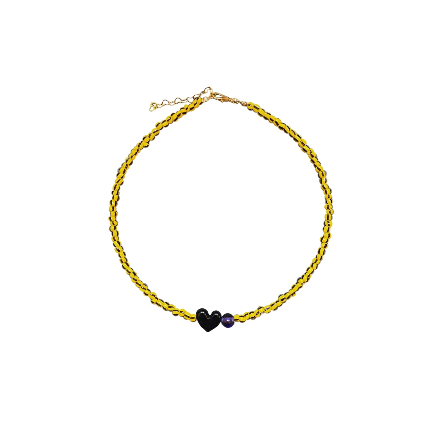 Desert Lobby Women's Black / Yellow / Purple Small Talk In Black/yellow/purple
