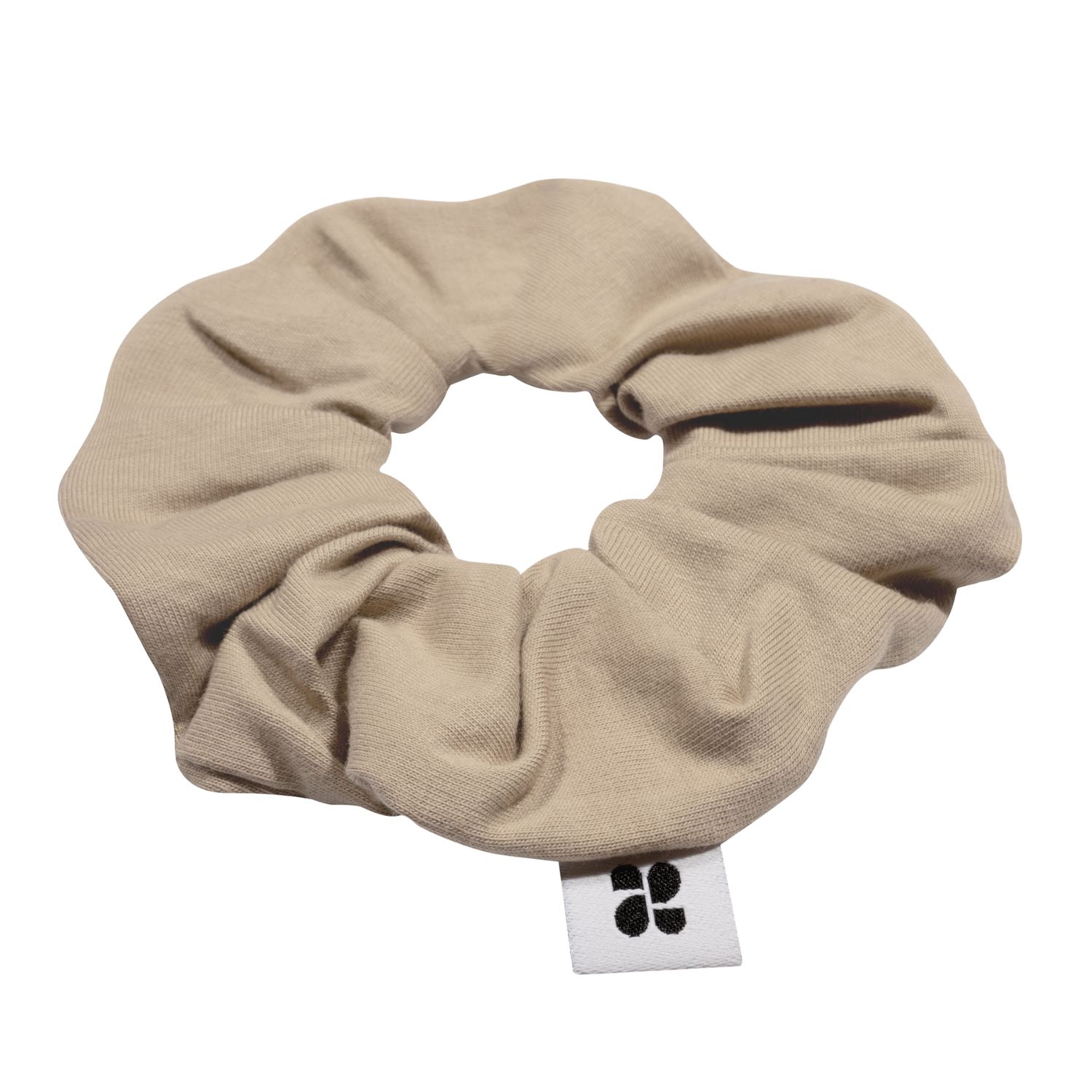 New Orchard Women's Neutrals Upcycled Vegan Scrunchie Light Beige In Beige