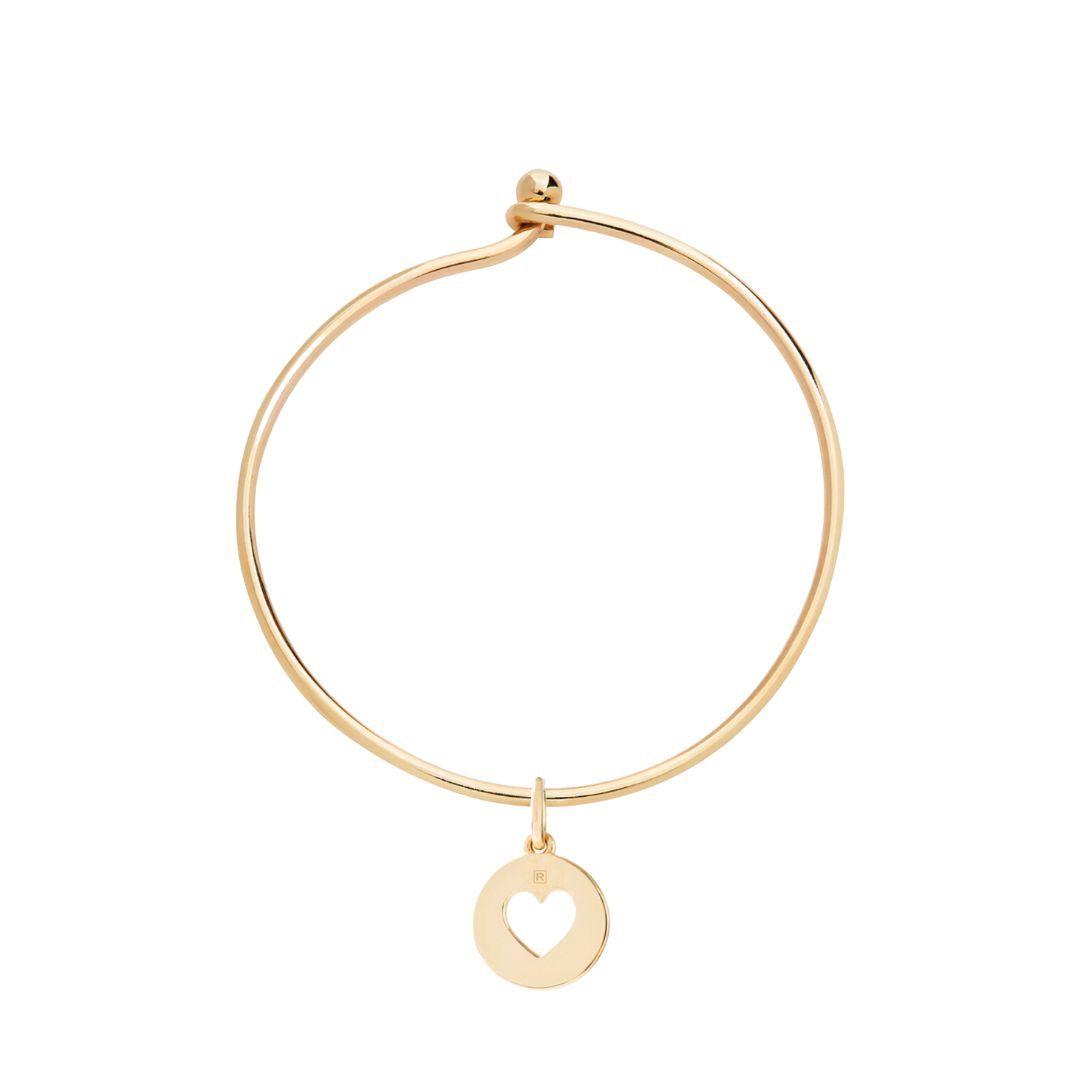 Women’s Recognised Gold Vermeil Heart Popon Pendant & Bangle