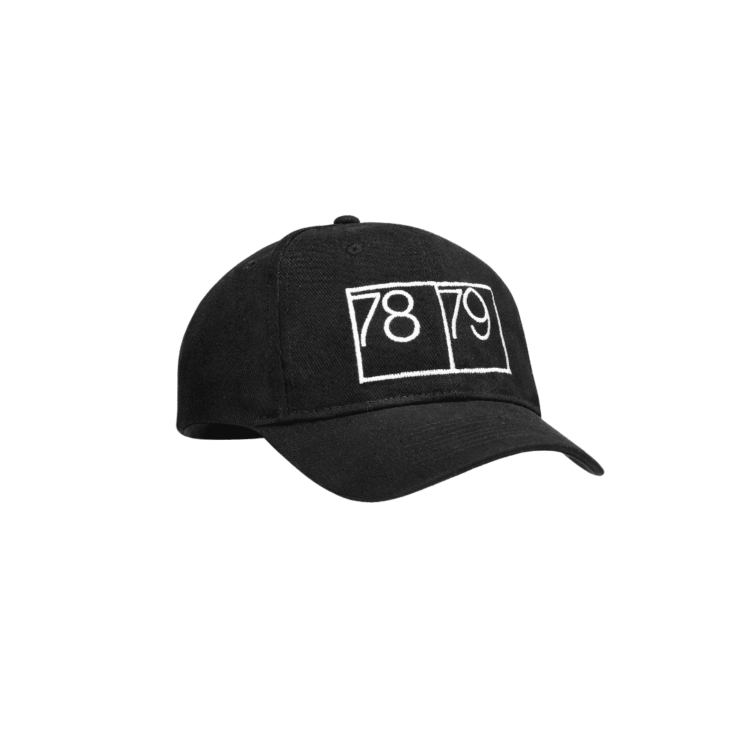 7879 Women's Black Baseball Cap In Black