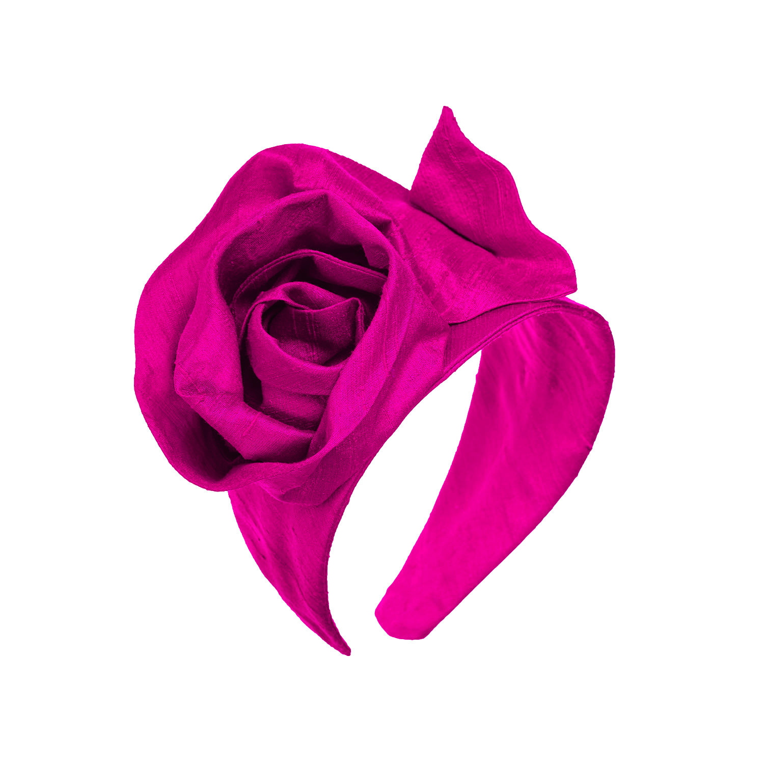 Sibi Hats Women's Pink / Purple Call Me Rosy - Pink Silk Headband