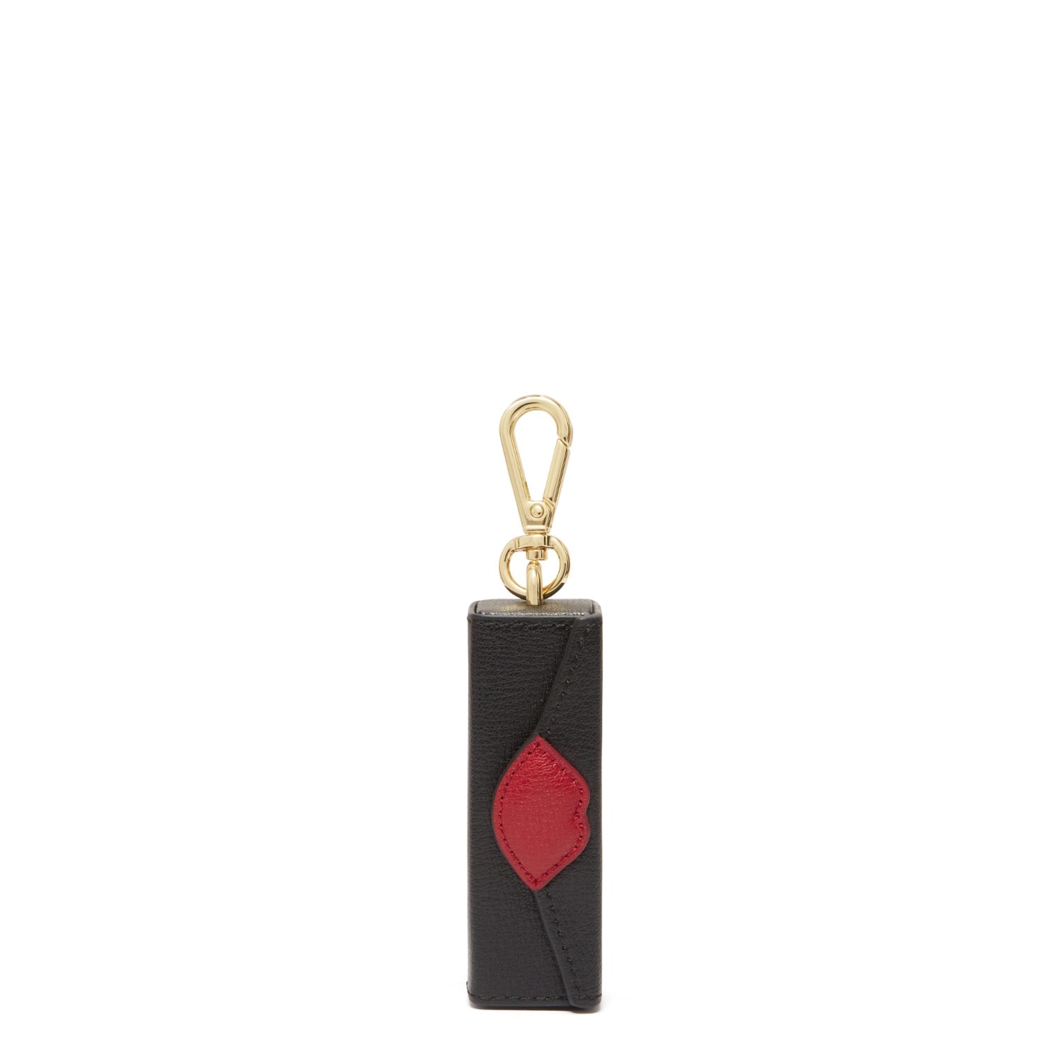 Black Multi Lipstick Holder Keyring | Lulu Guinness