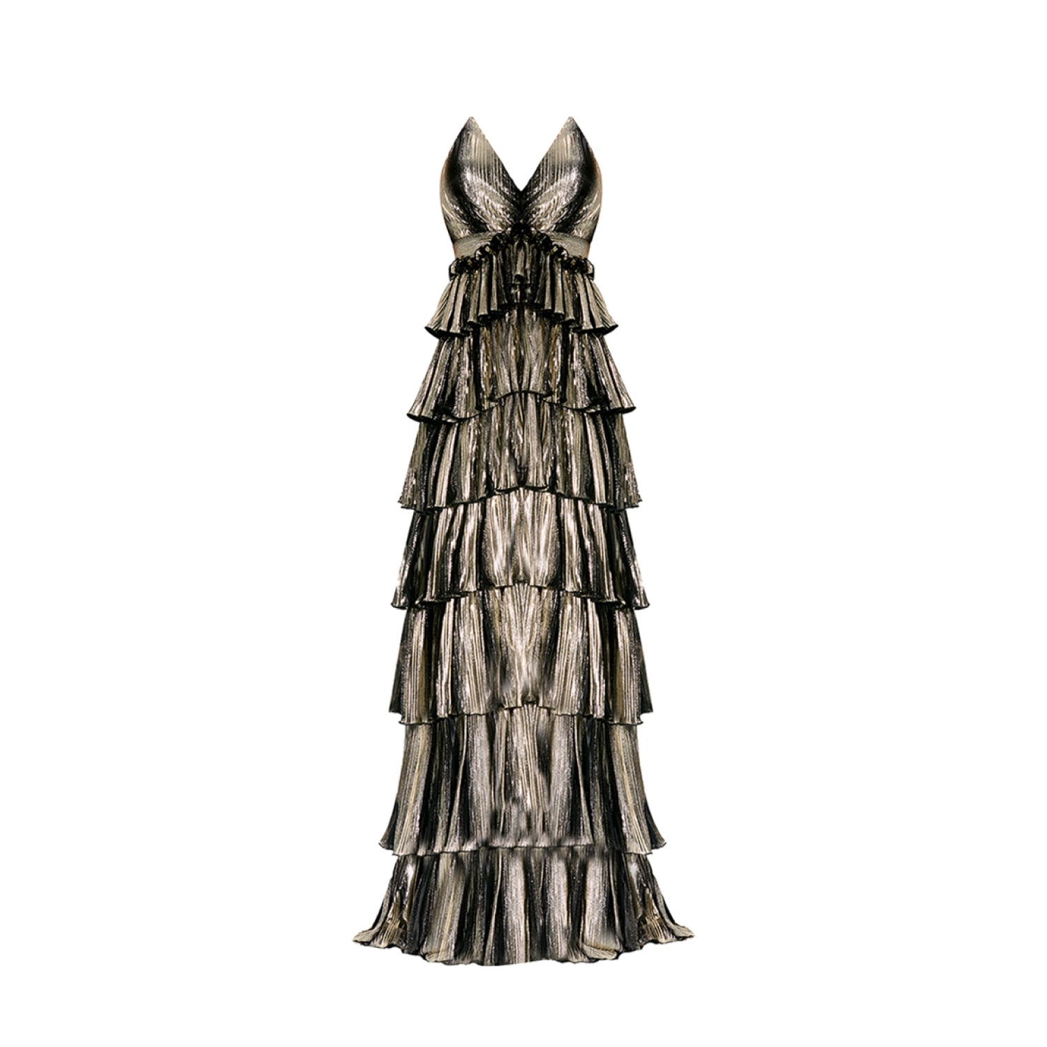Nur Karaata Women's Gold Versailles Gown In Gold