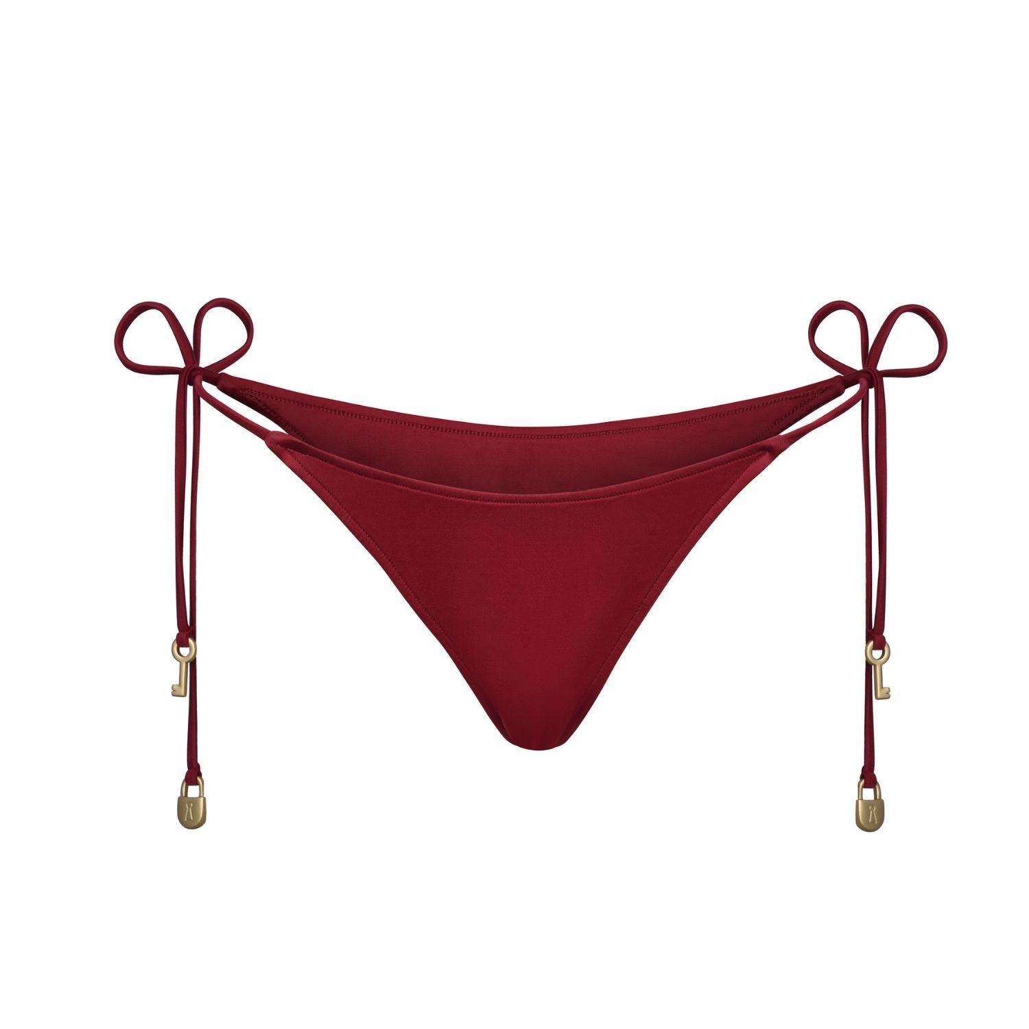 Bianca Resortwear Women's Red Isla Swim Bottom In Cherry In Red