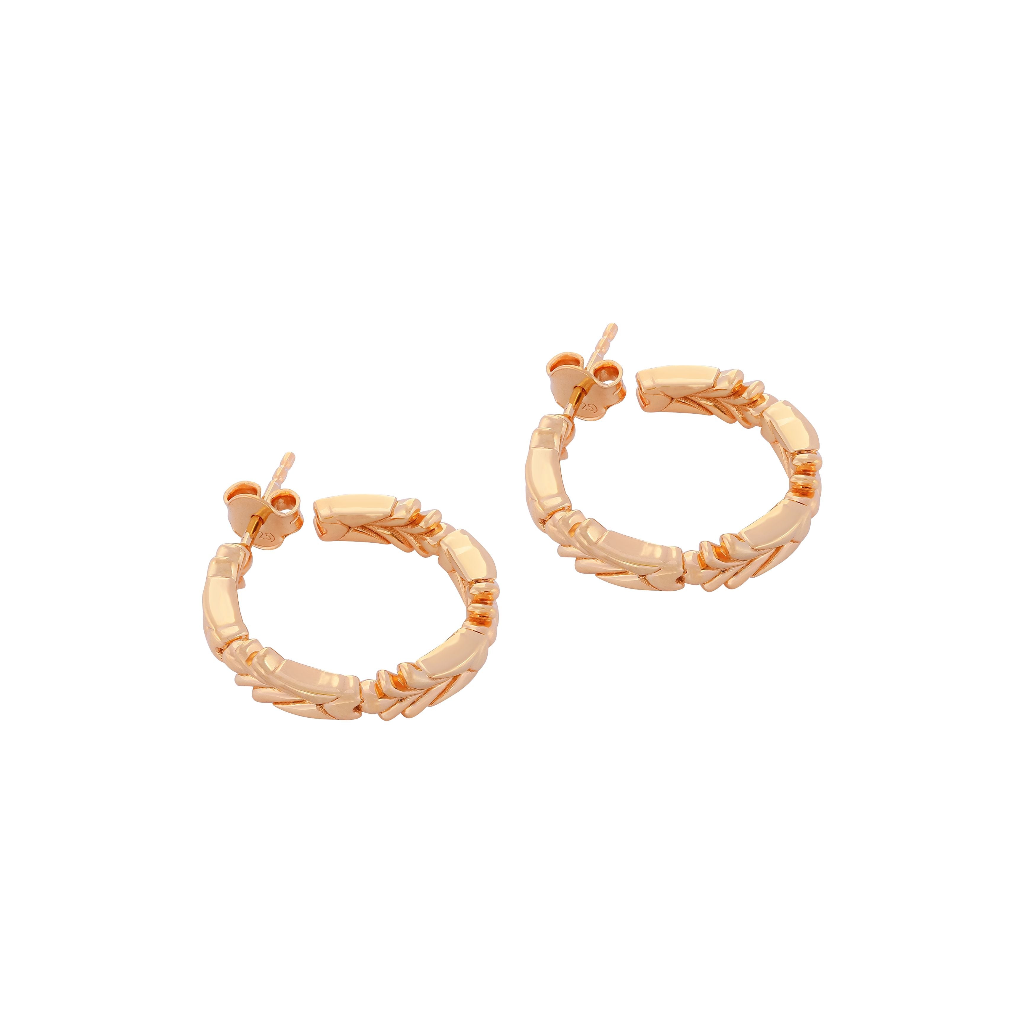 Women’s Firework Medium Gold Hoops AprÃ¨s Youth