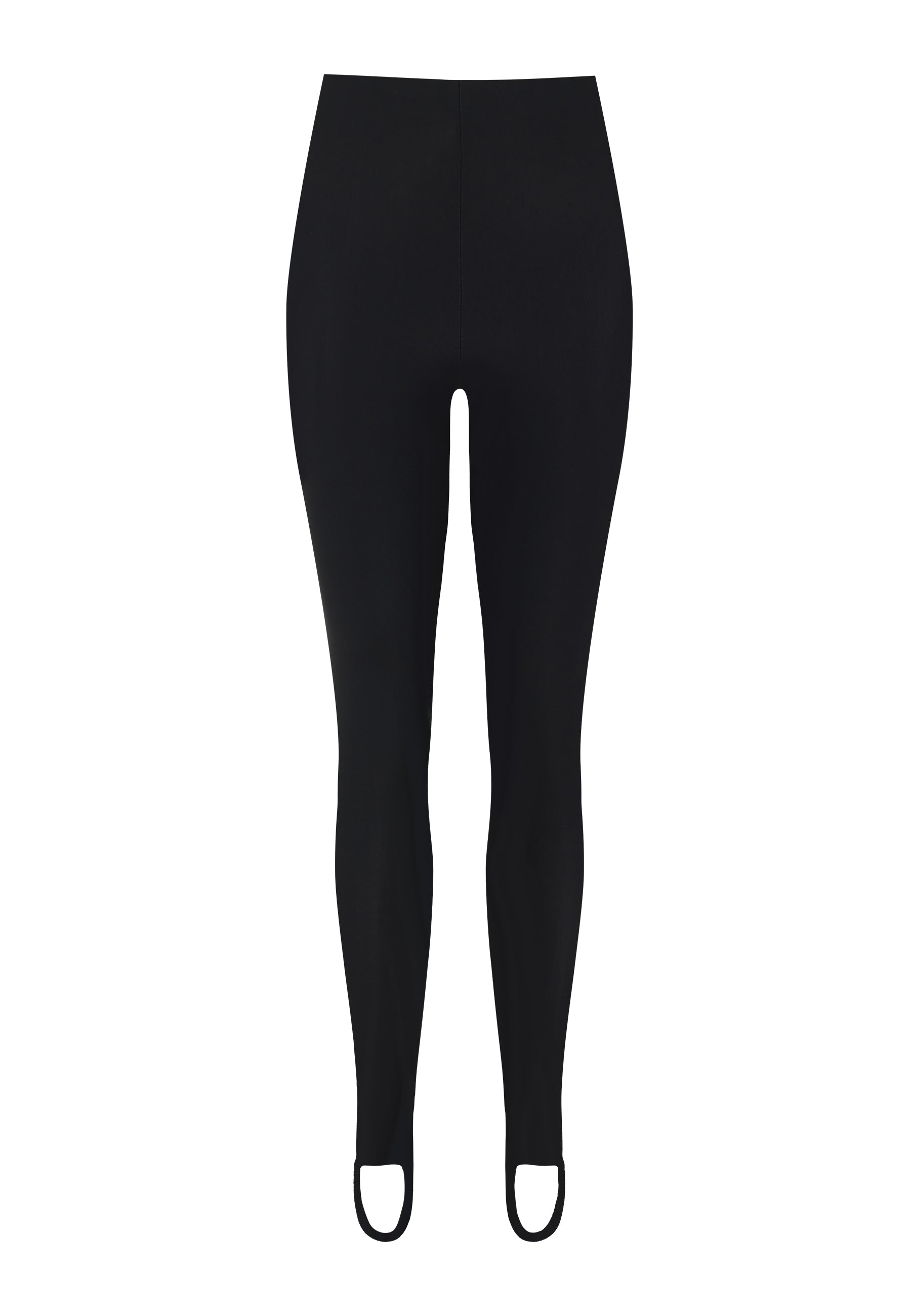 High Waisted Stirrup Leggings - Black by NOCTURNE