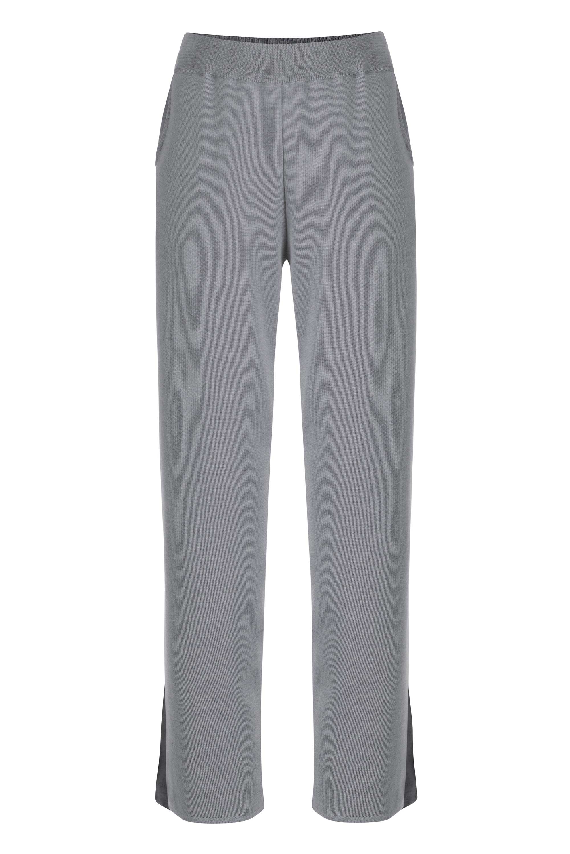 Salanida Women's Ora 100% Merino Pants Light Grey In Gray