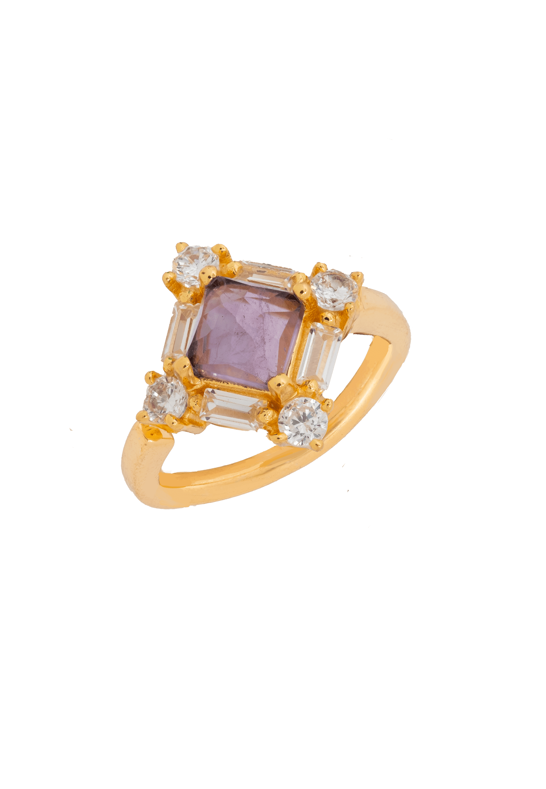 Women’s Pink / Purple / Gold Polaris Purple Ring Lavani Jewels