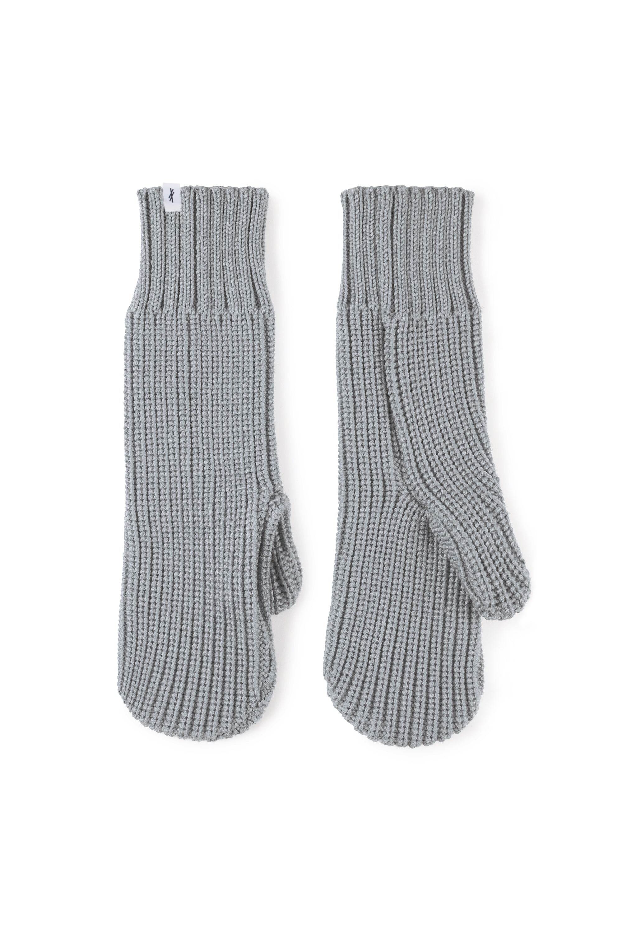 Salanida Women's Nonna 100% Merino Mittens Grey In Gray