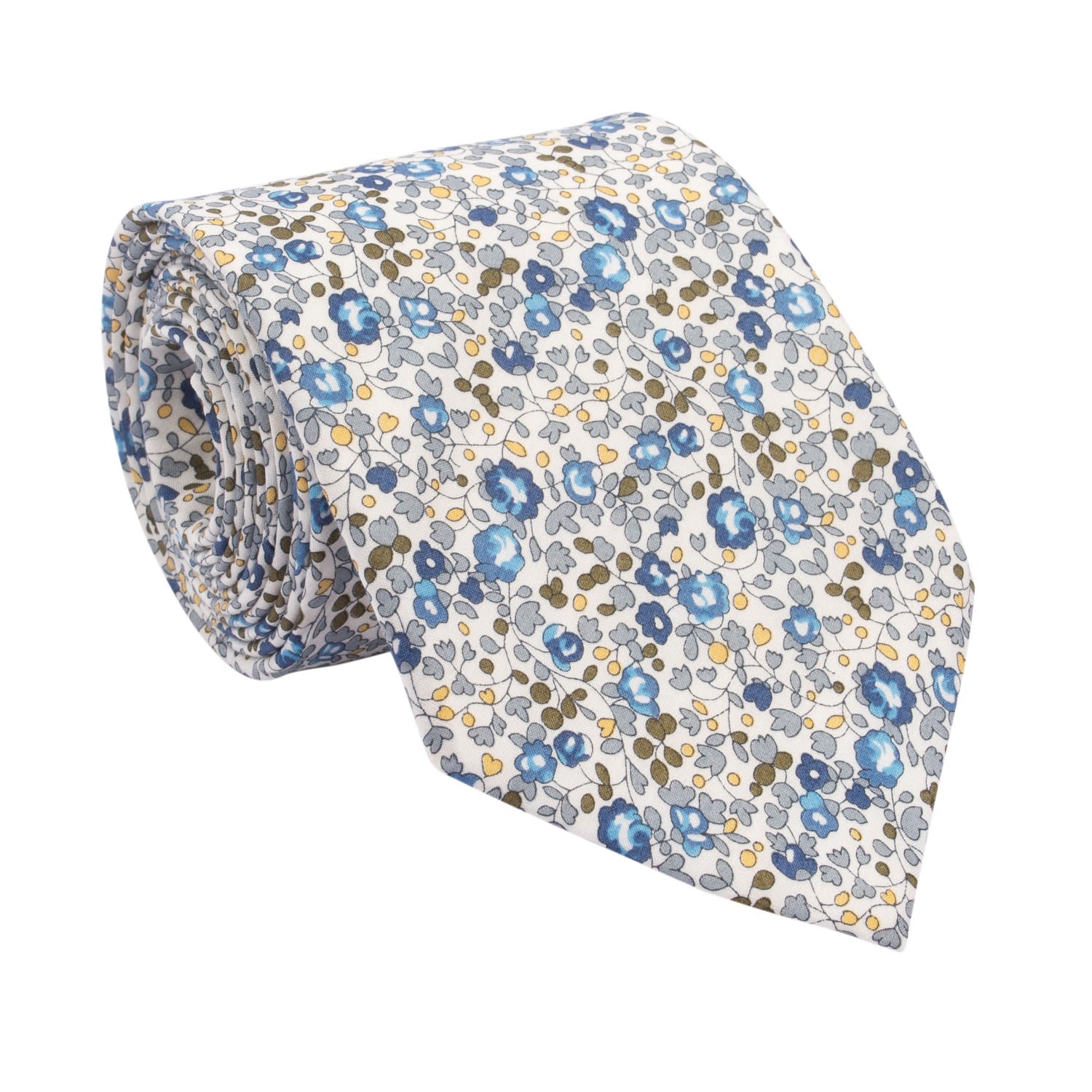 Men’s Blue Liberty Eloise Chardon Classic Tie Le Colonel