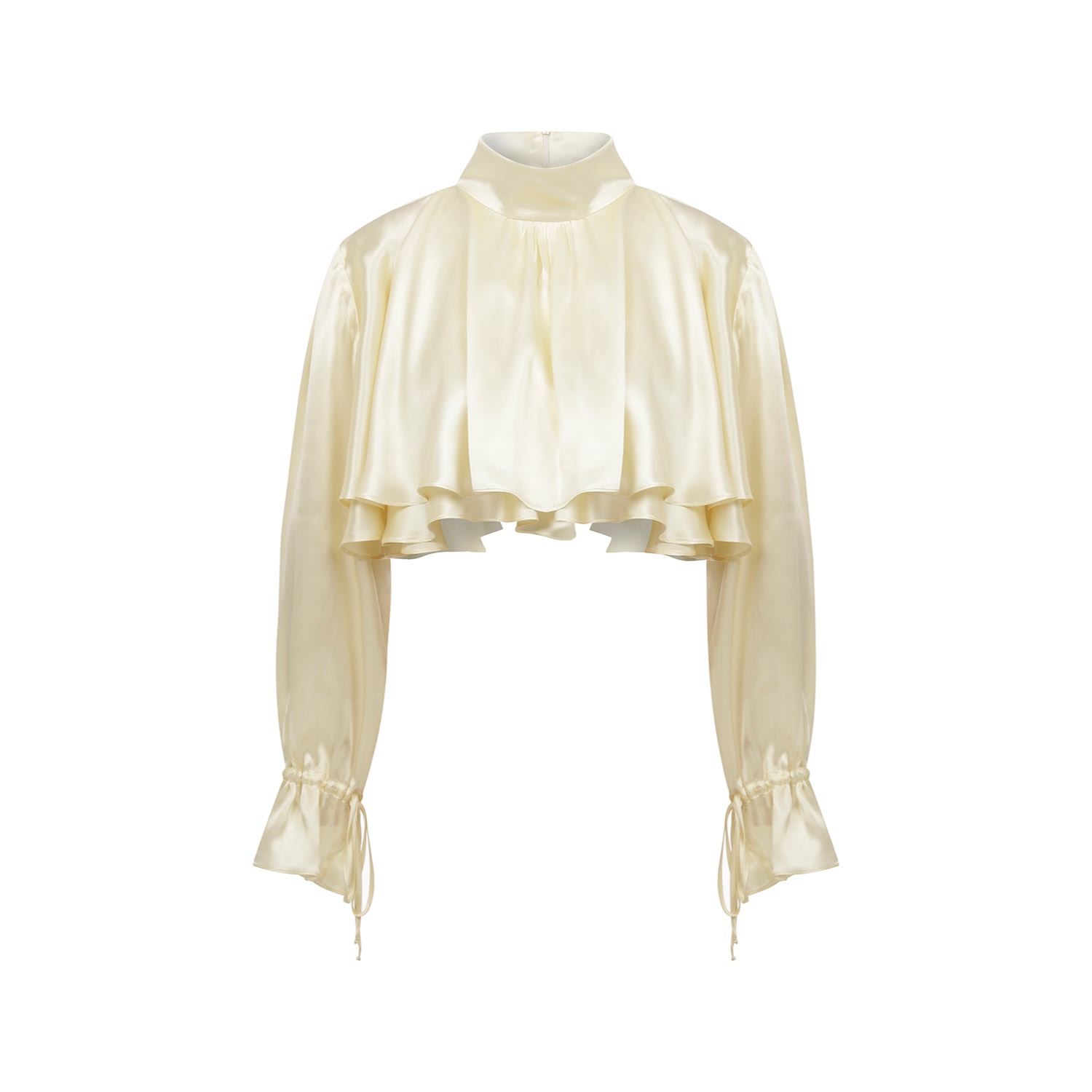 Women’s Neutrals Blouse Promenade In Champagne Xxs The Alors