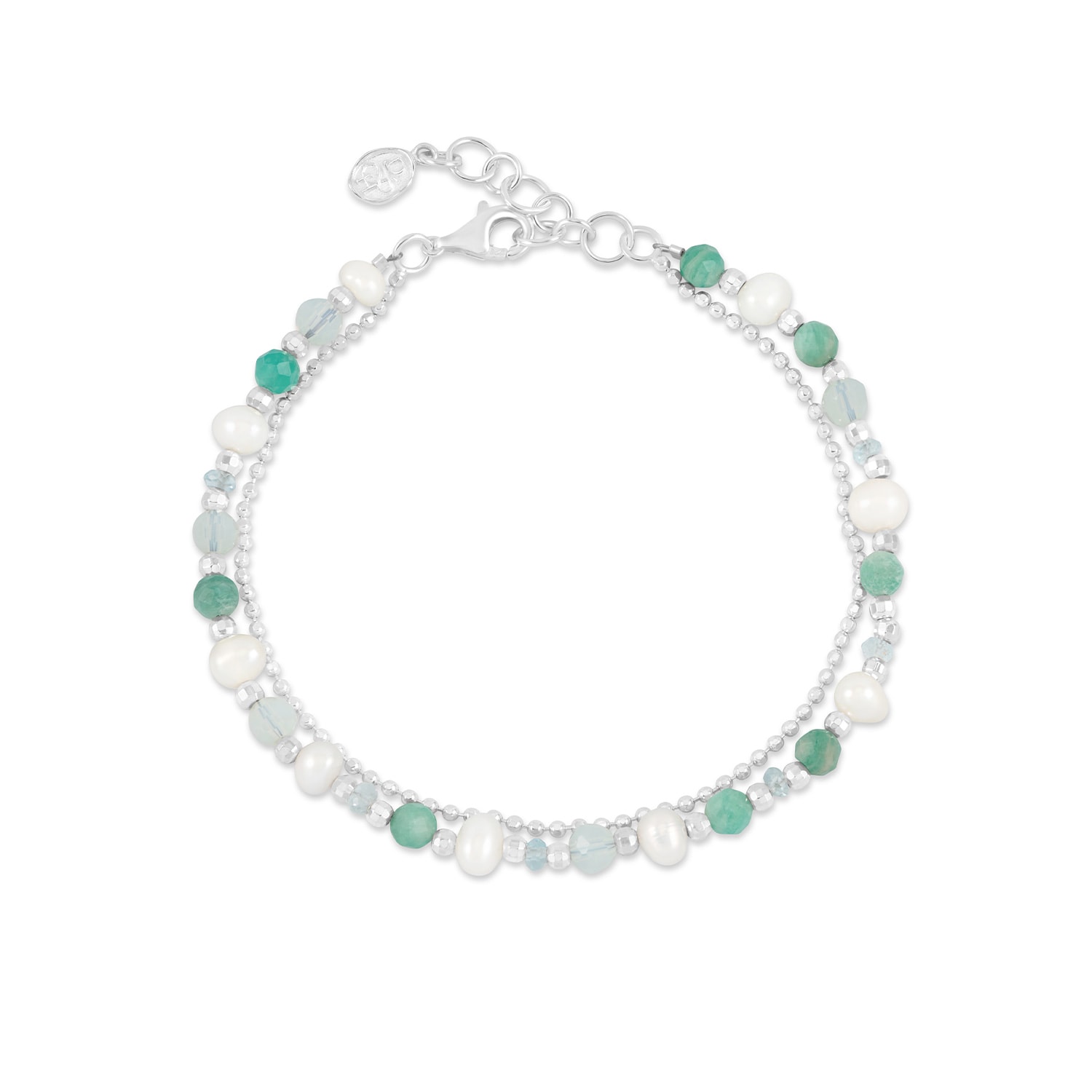 Dower & Hall Women's Serenity Orissa Bracelet In Sterling Silver In Metallic