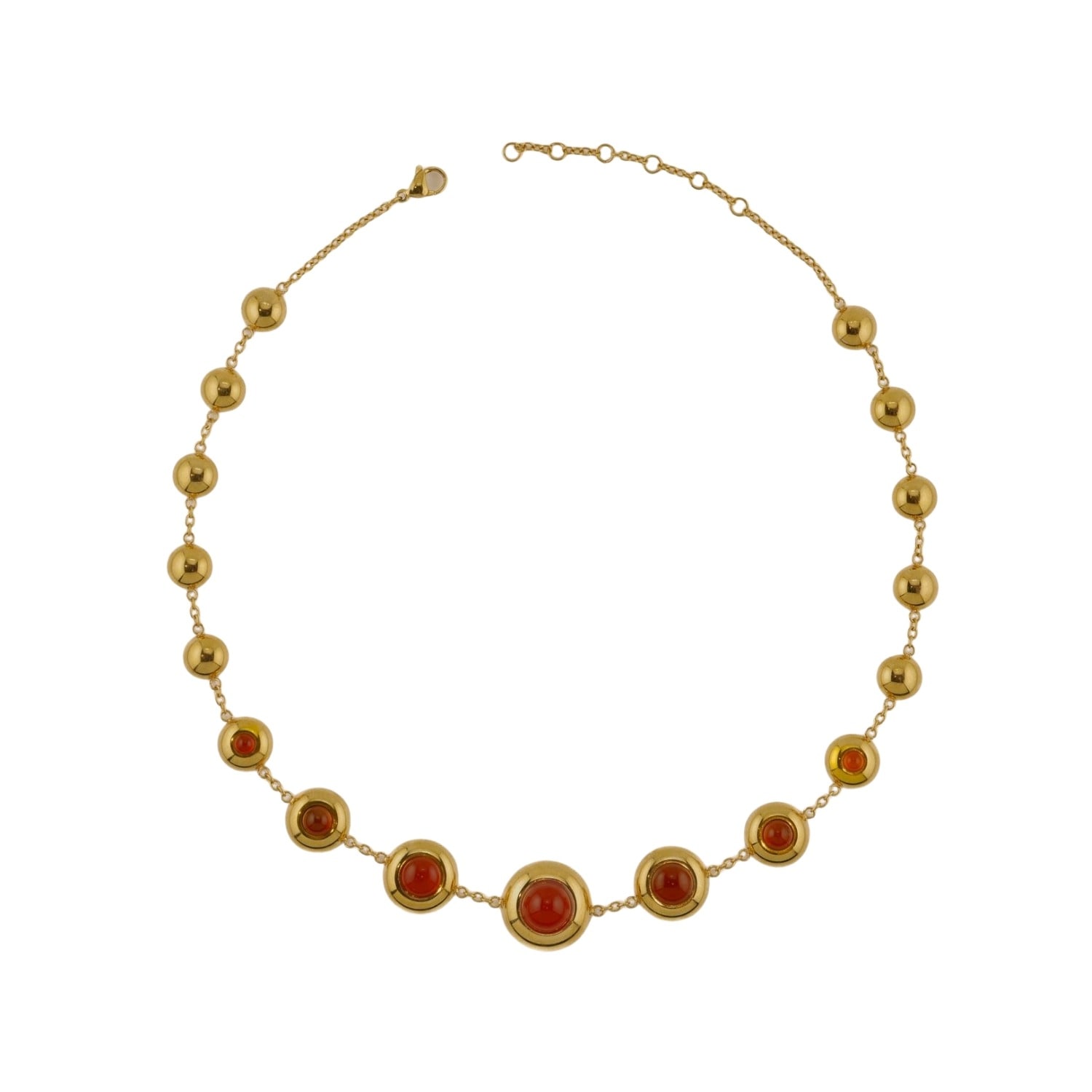 Women&rsquo;s Gold Solar Necklace | Parure London