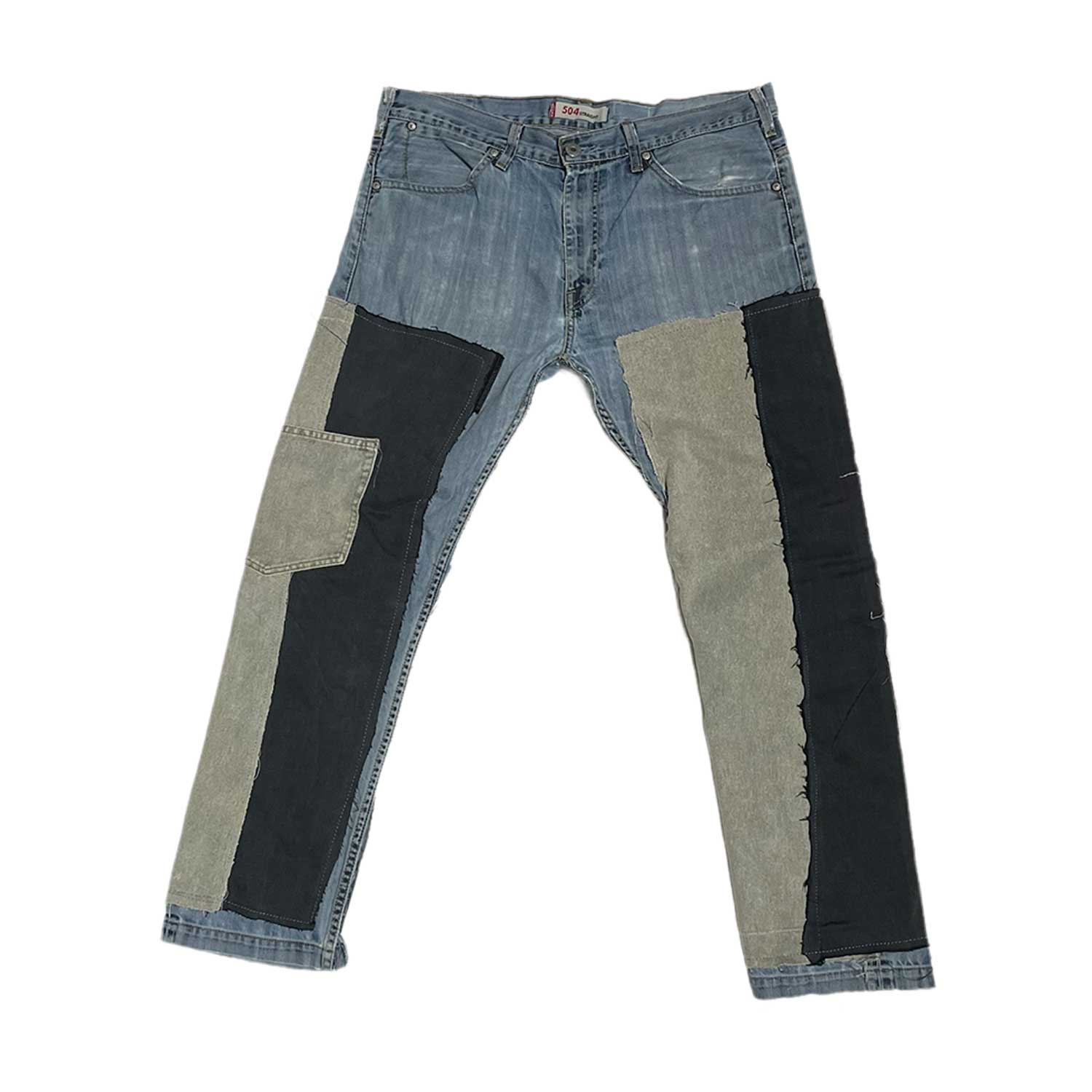 Zasta Studio Men's Blue Shred Couture Denim F In Blue