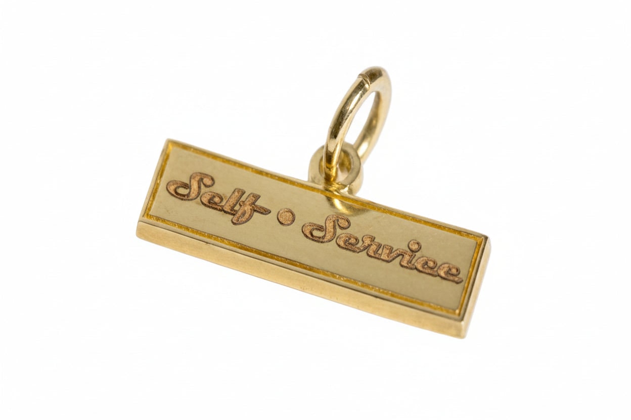 Florentis Jewellery Women's Gold Self Service Pendant