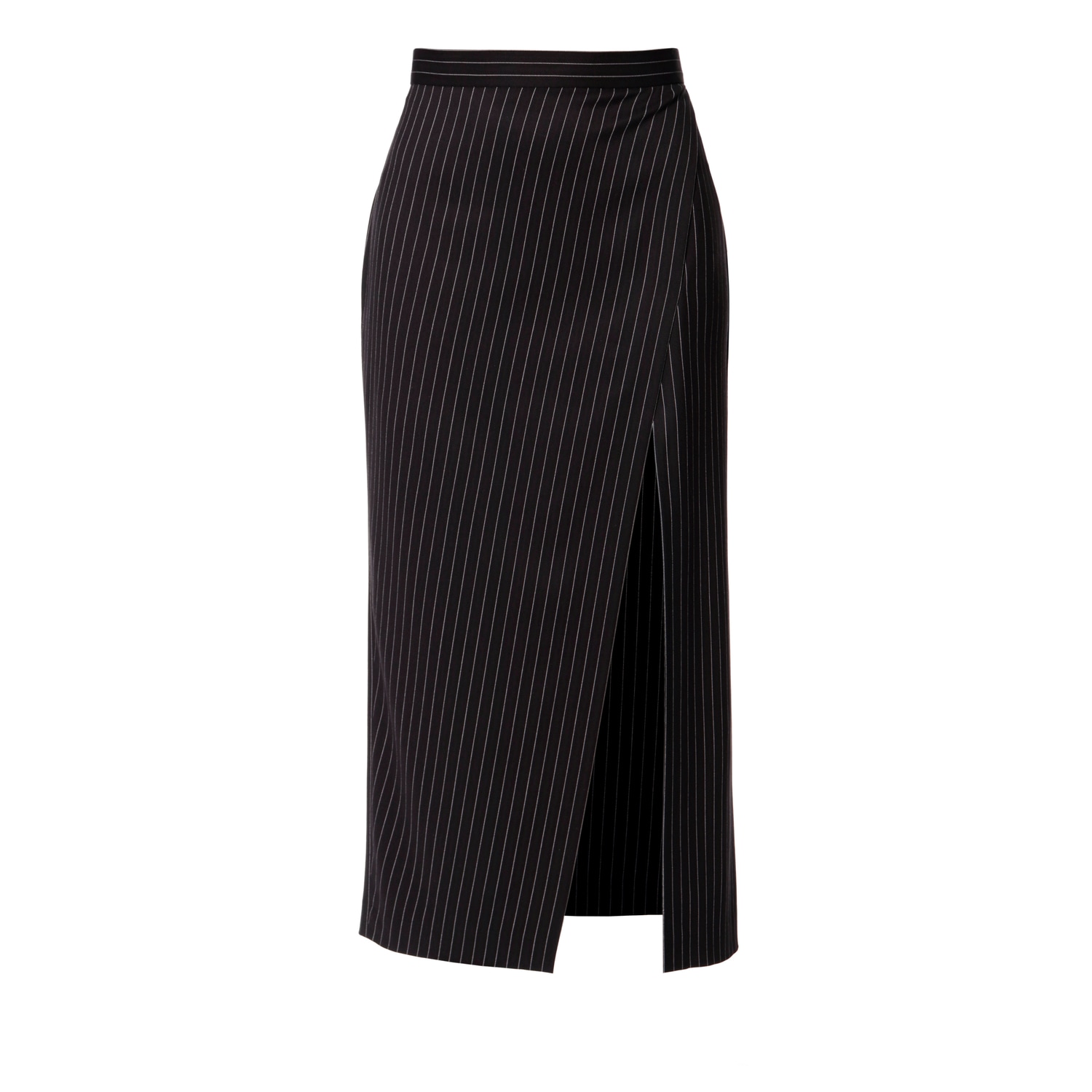 Aggi By Halewski Skirt Ezra Black Shadow In Black