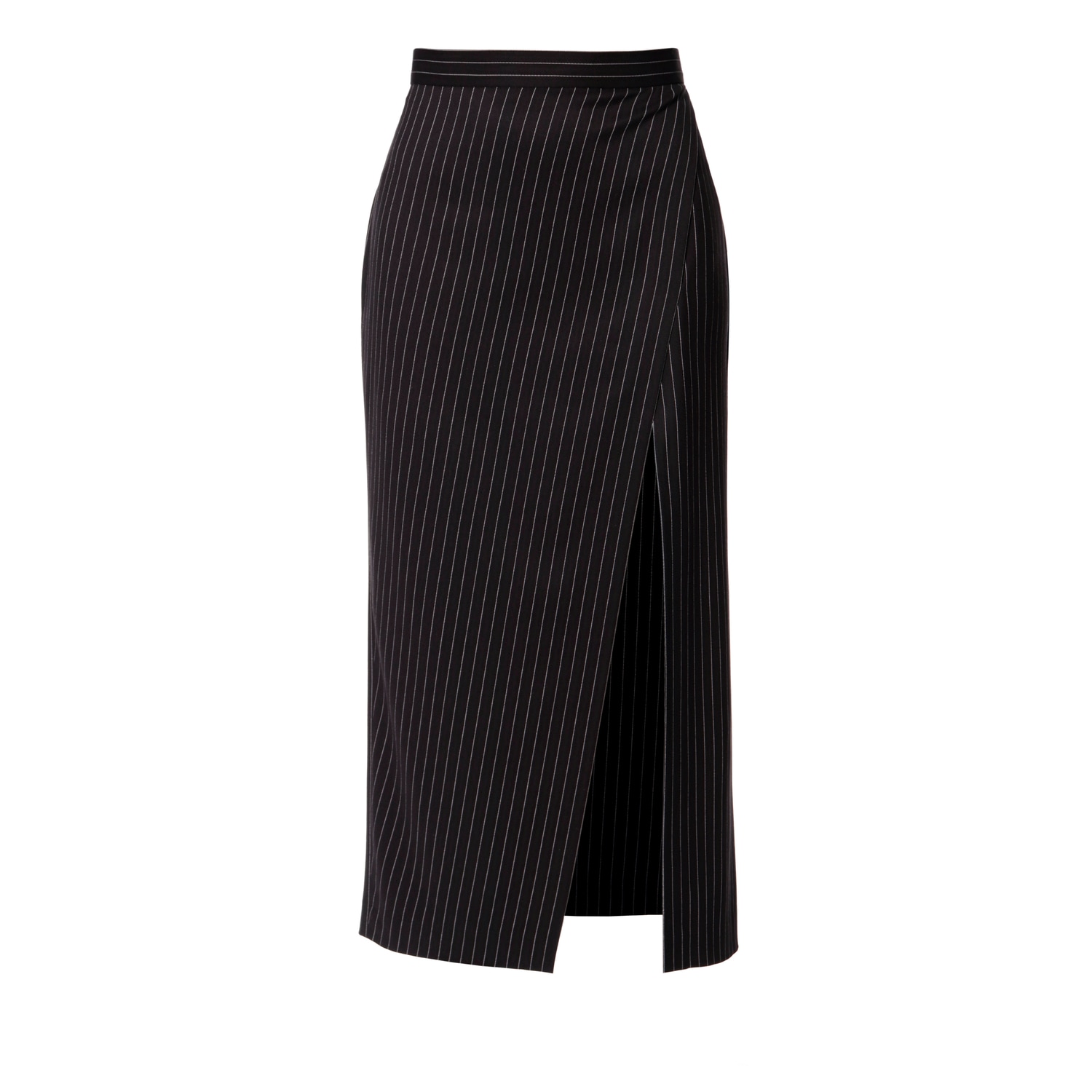 Women’s Ezra Black Shadow Tennis Stripe Skirt Extra Small Aggi