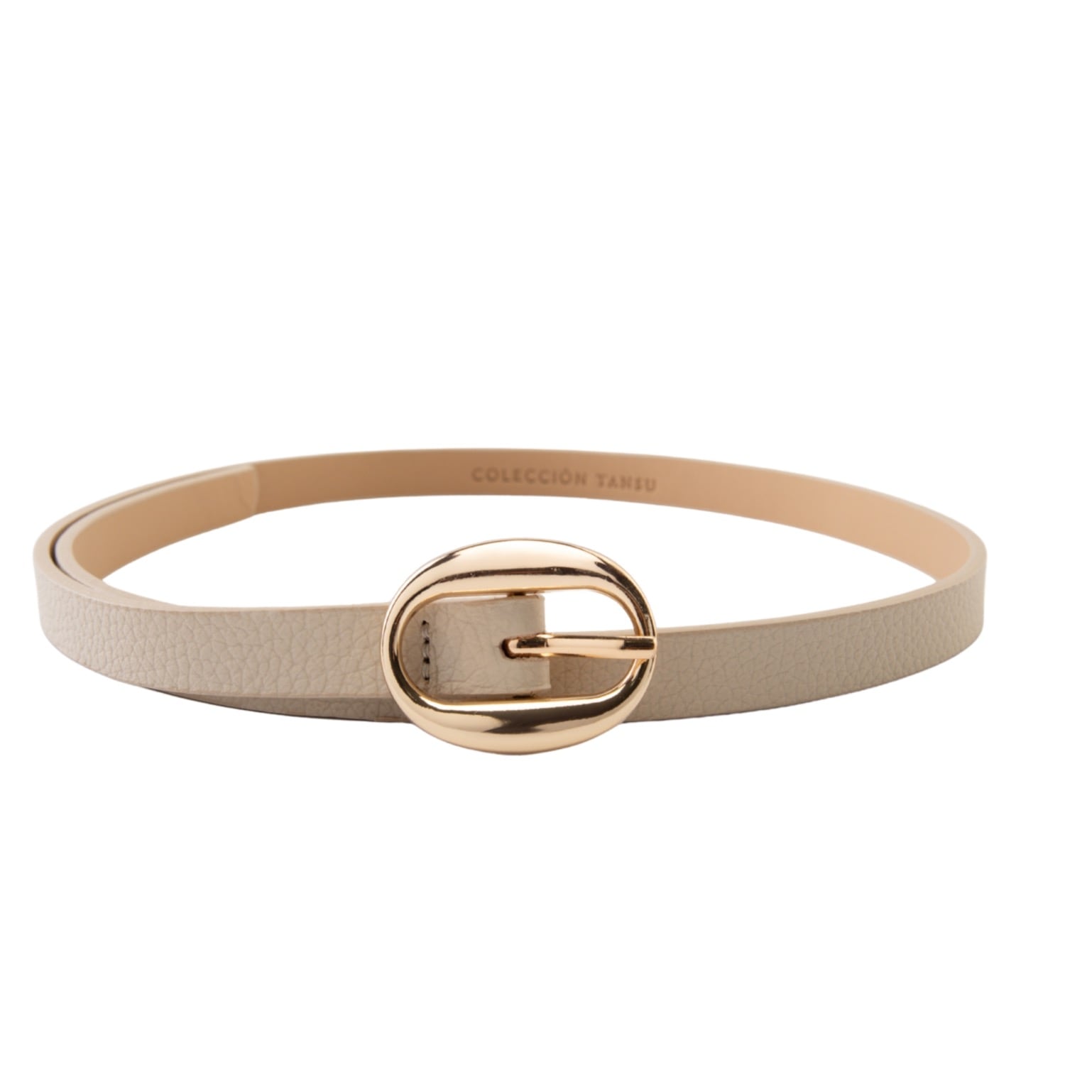 Colección Tansu Women's Red / Neutrals Dion Leather Belt In Red