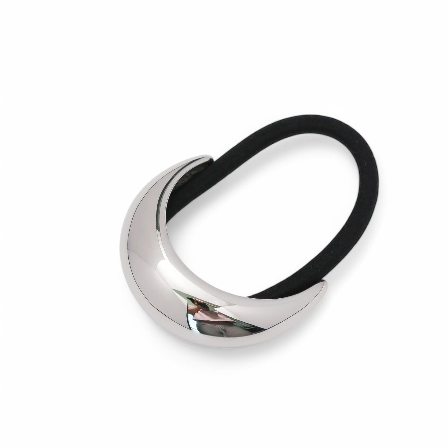 Miss Cecilia Women's Silver Luna Hair Tie In Silver