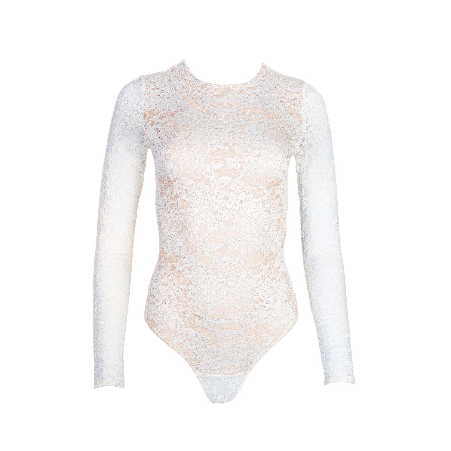 Darily Underwear Women's White Bodysuit Katy Creamy In White