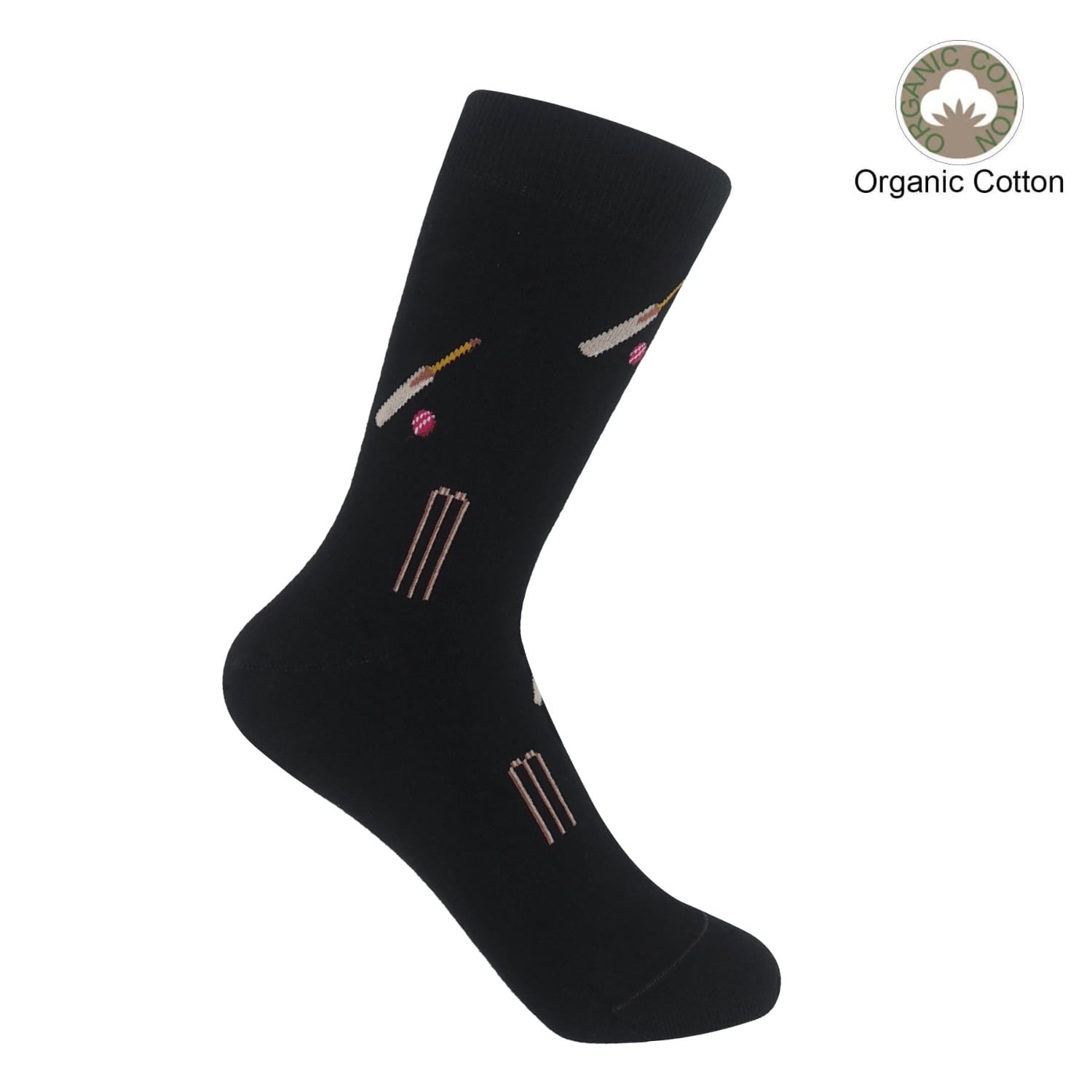Peper Harow - Made In England Cricket Women's Socks – Black In Black