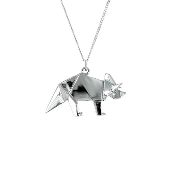 Gucci Triceratop Necklace Silver In Triceratop