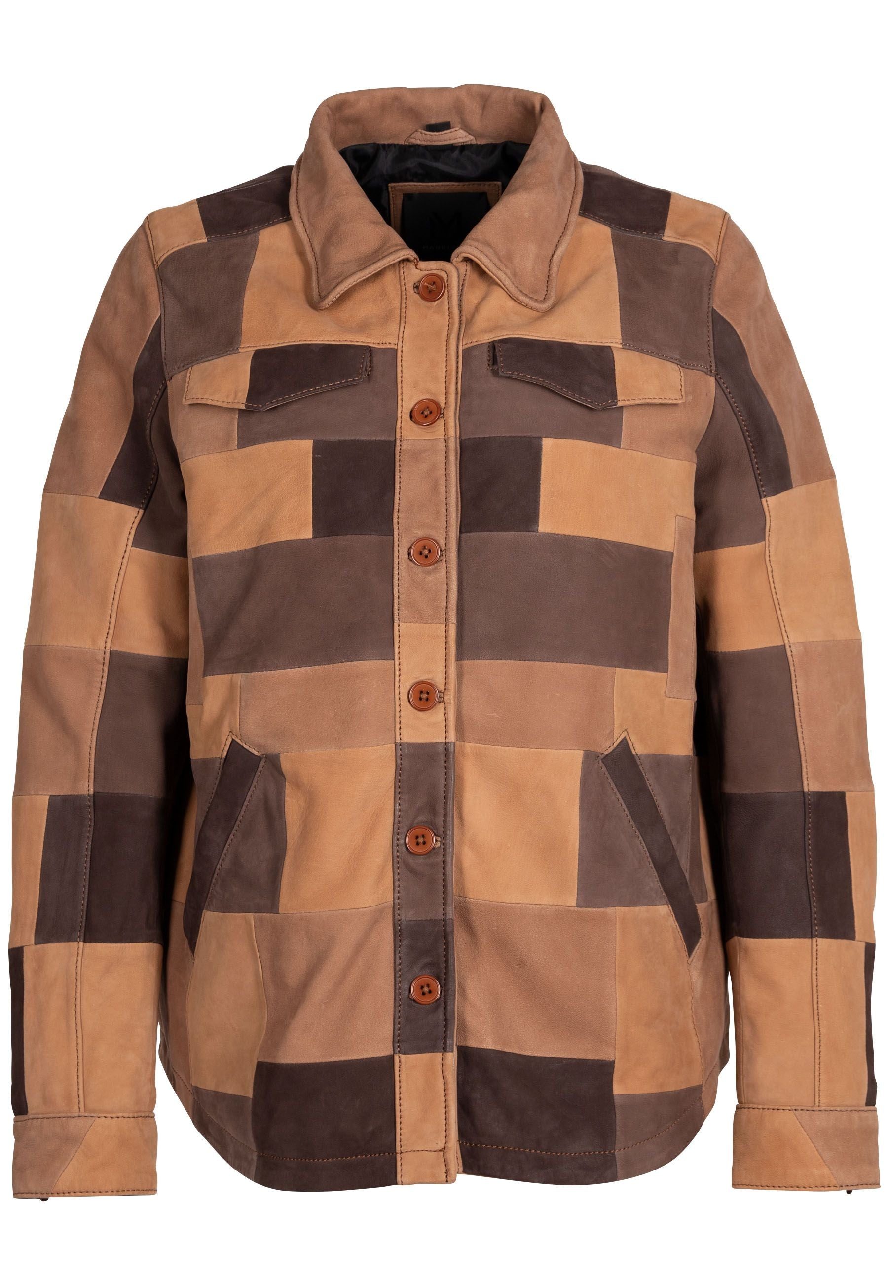 Mauritius Women's Neutrals / Brown Keona Rf Leather Jacket, Cognac In Brown
