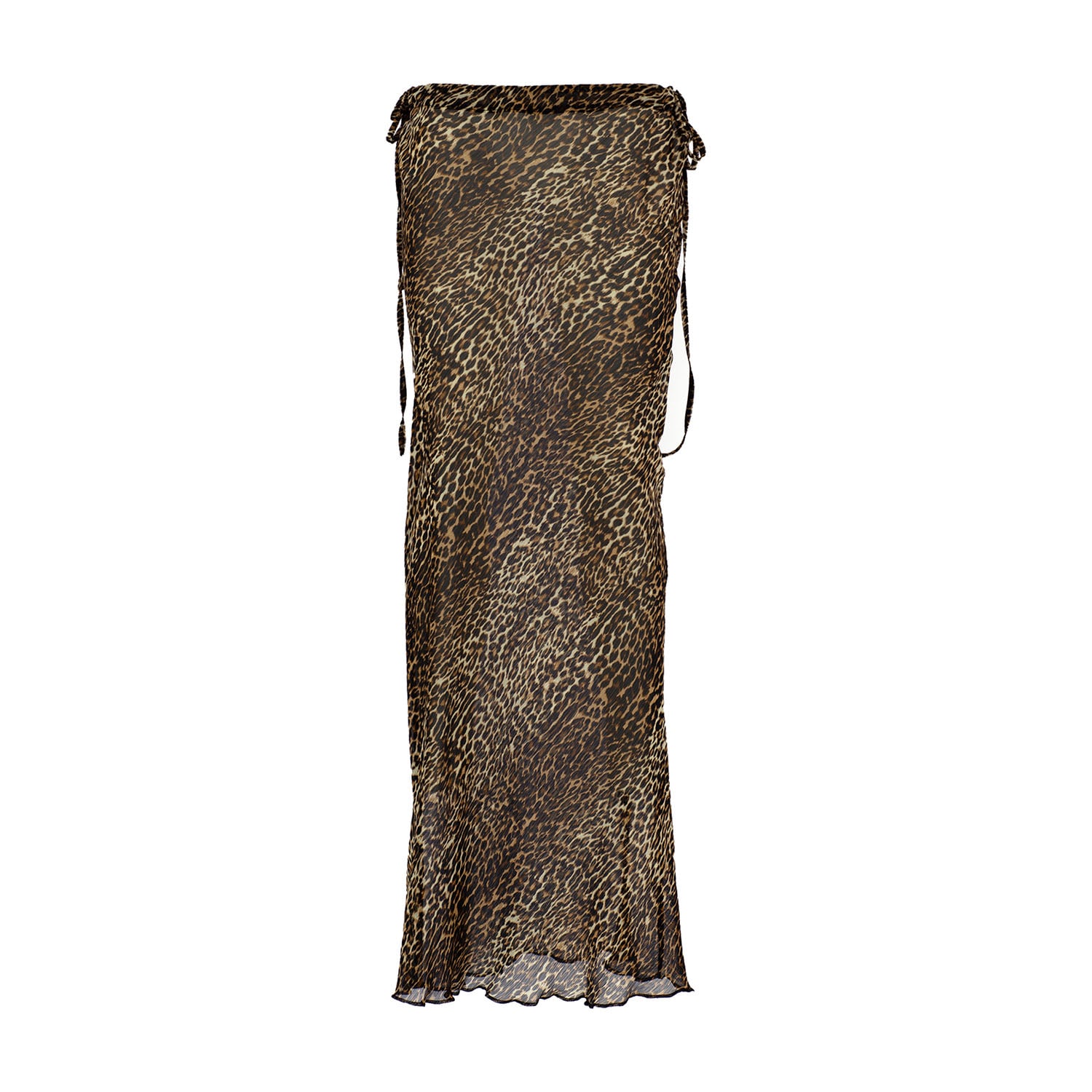 Herfetch Women's Exotic Skirt-multicolor In Black/brown