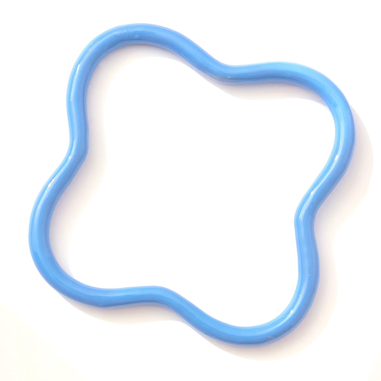 Saint Botolph Women's Purple  Logo Bangle In Signature Periwinkle Enamel In Purple