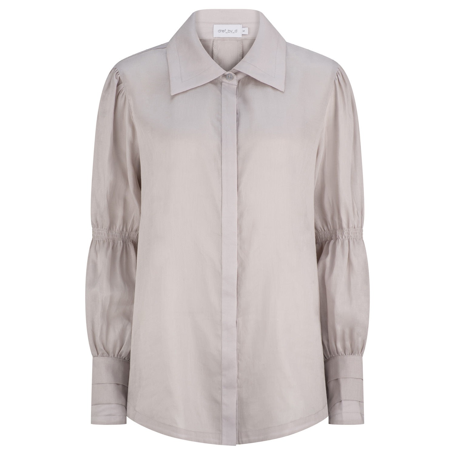 Women’s Neutrals Mira Shirt - Stone Large Dref by D