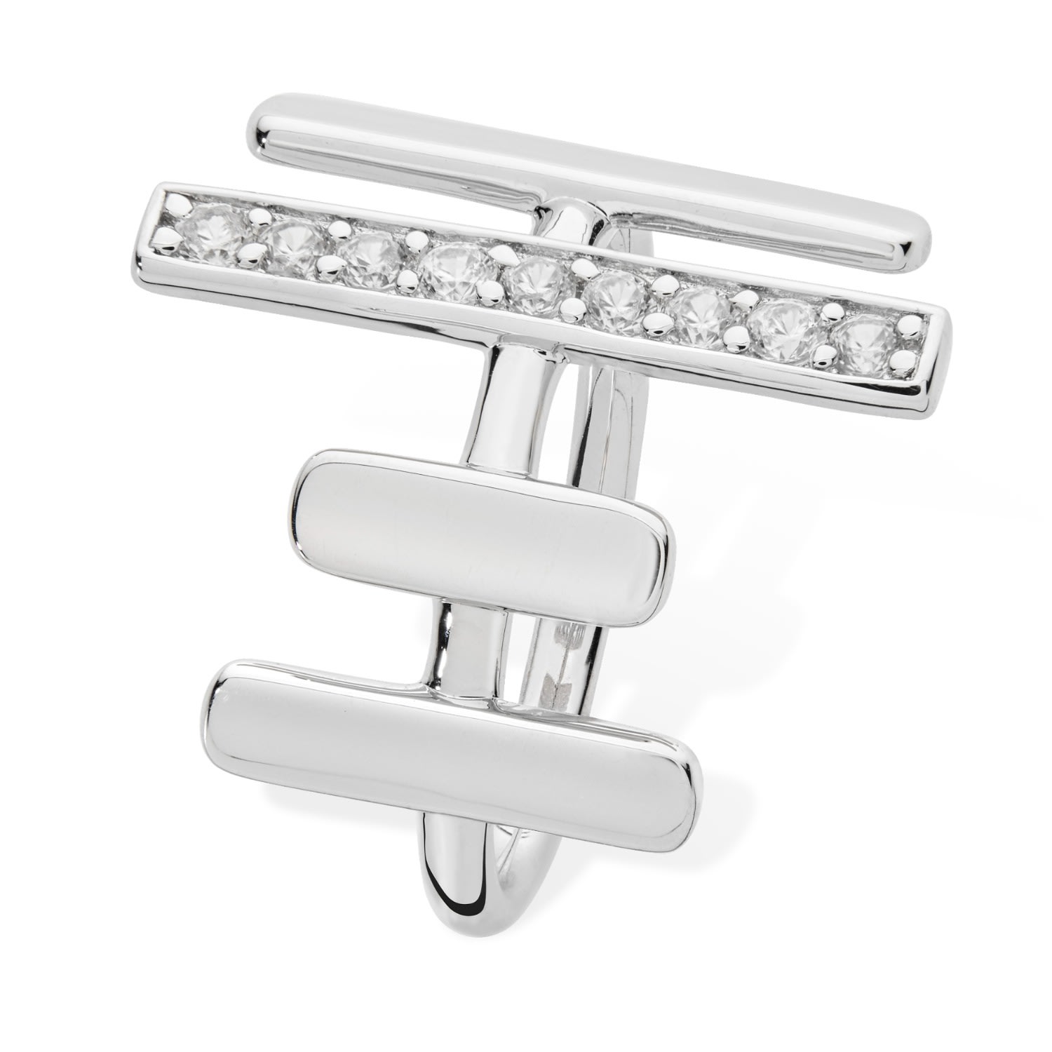 Women's Silver Quad Key Ring | Lucy Quartermaine