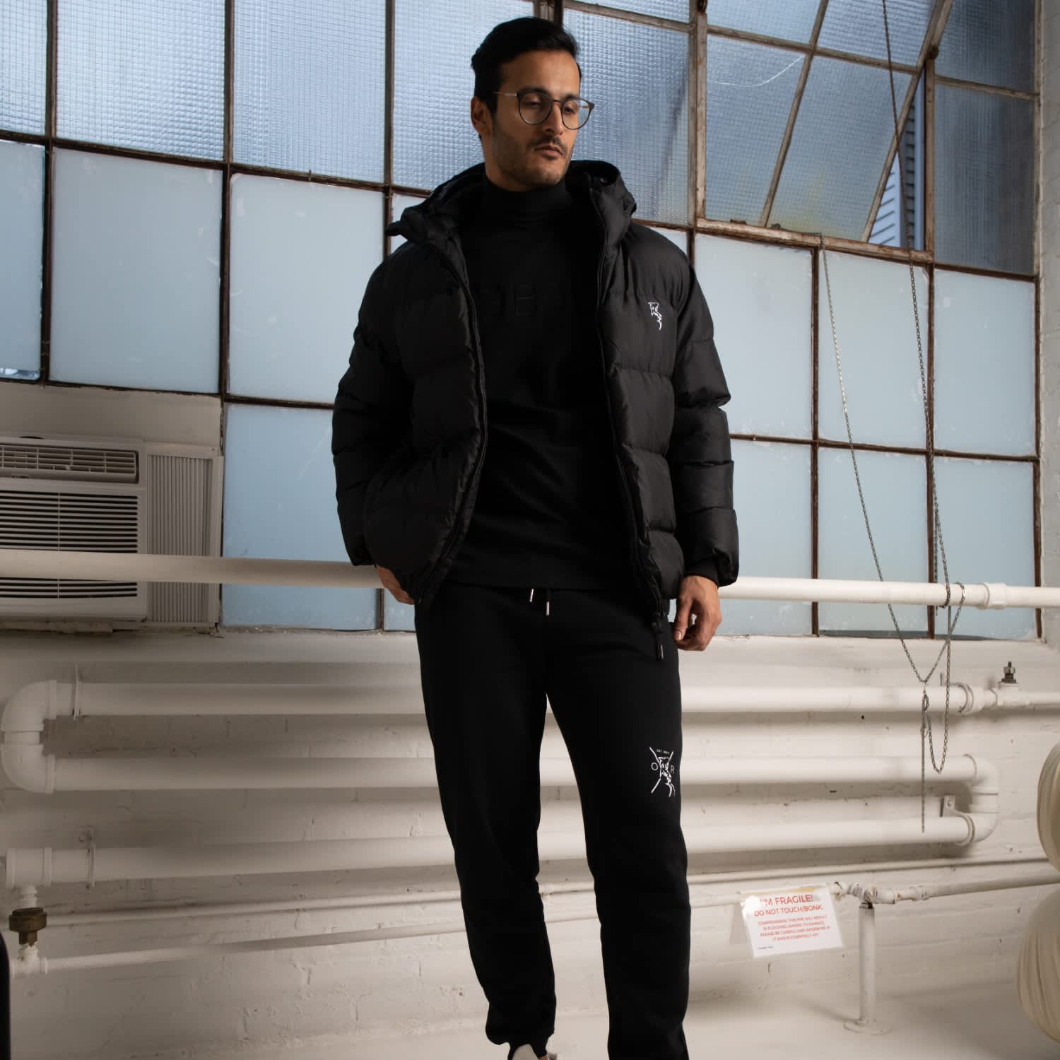 Mens oversized puffer sales