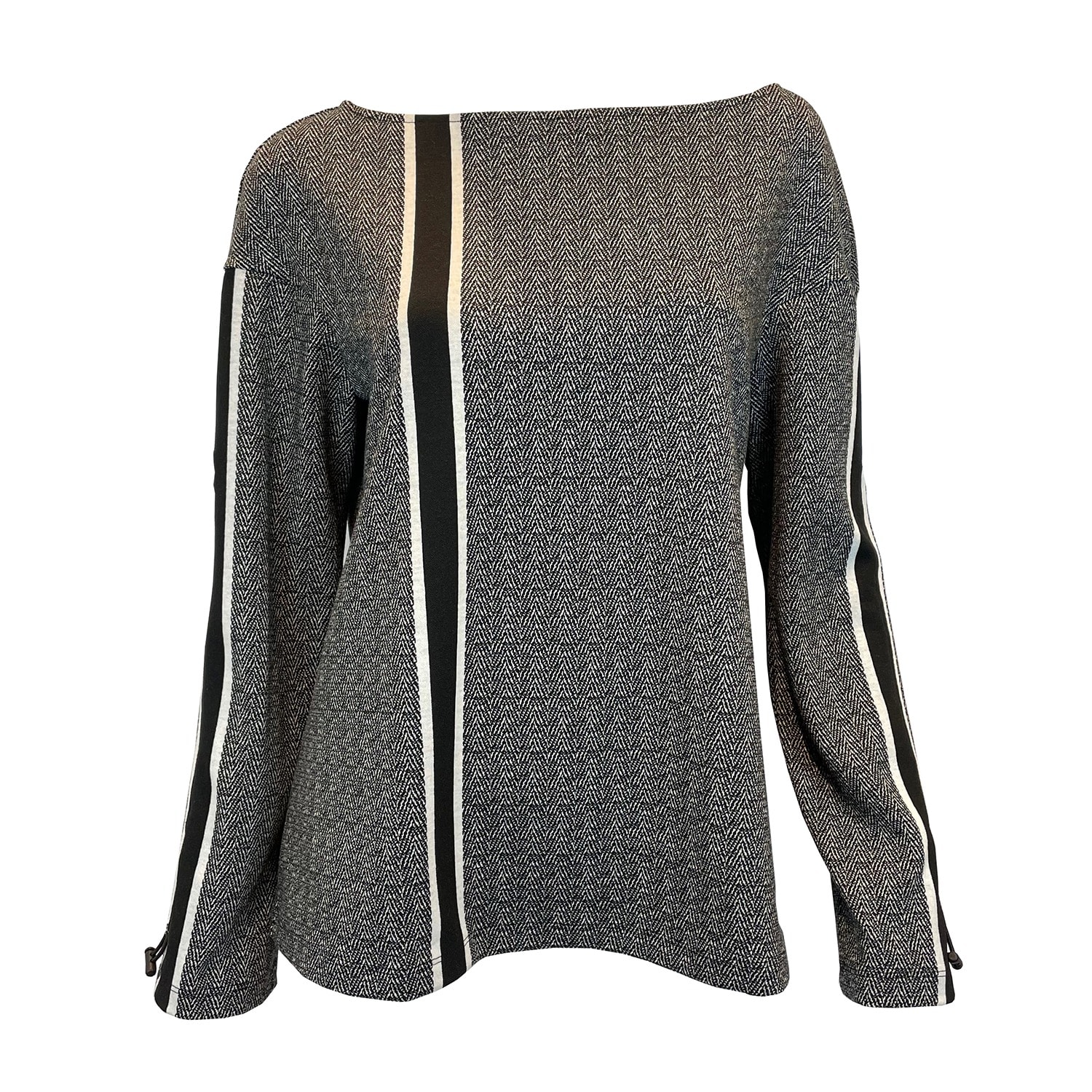 Snider Women's Black / White Bath Top In Black/white