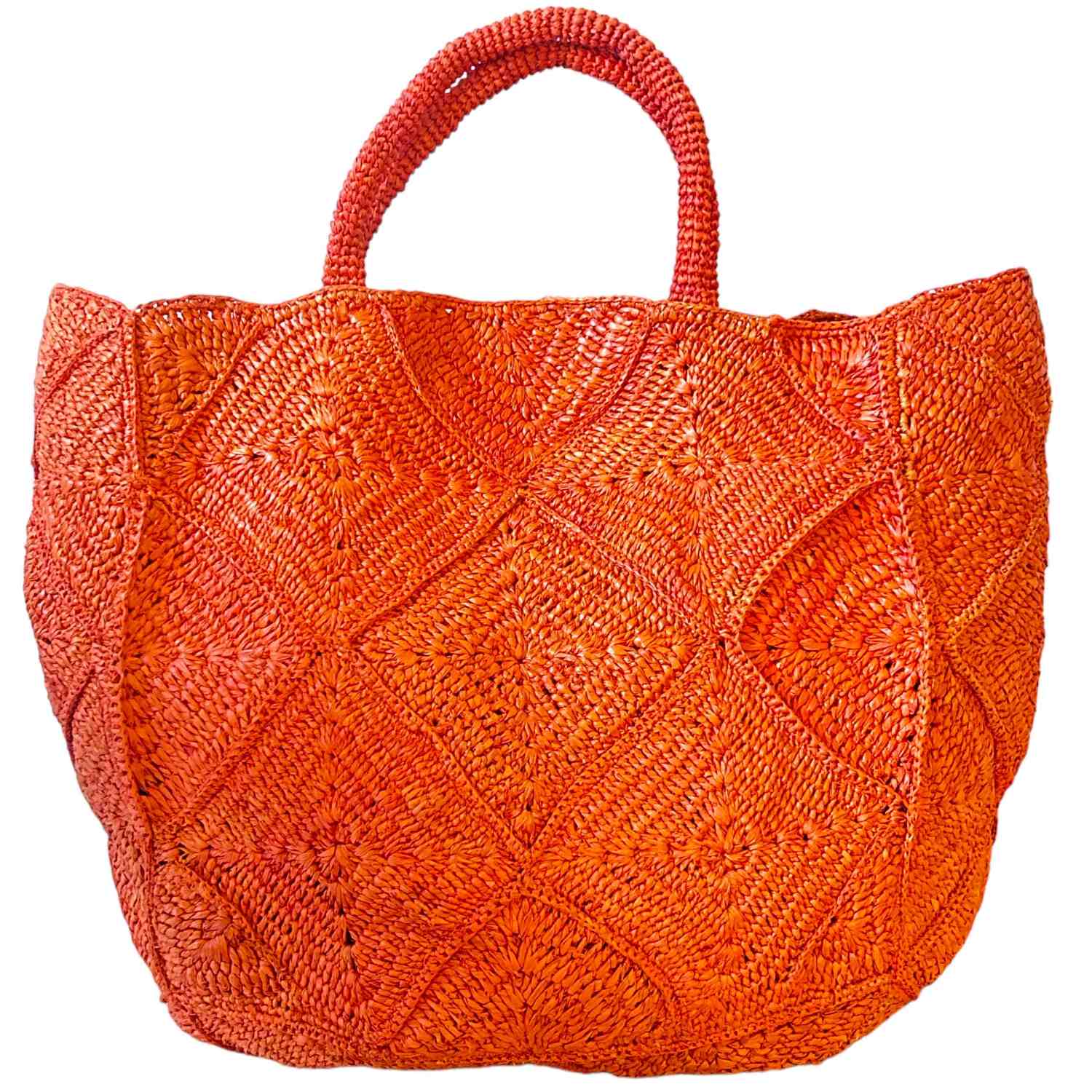 Women’s Yellow / Orange Nico- Orange Tote Bag One Size Zanatany Concepts