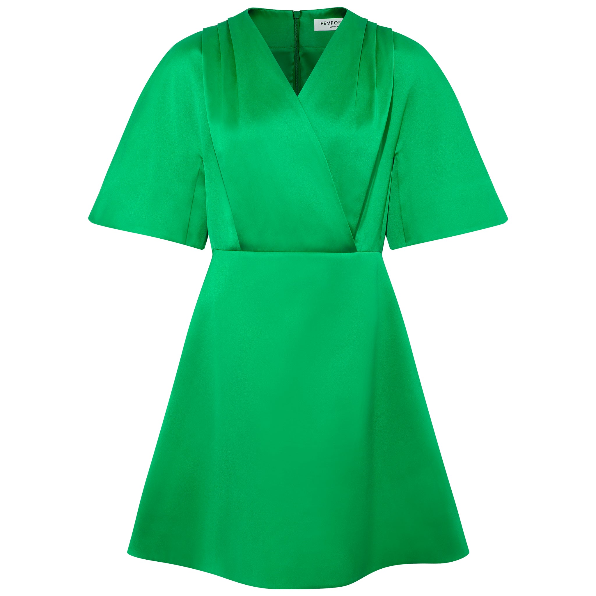 green emerald velvet dress Emerald Green Signature Kimono main image 0