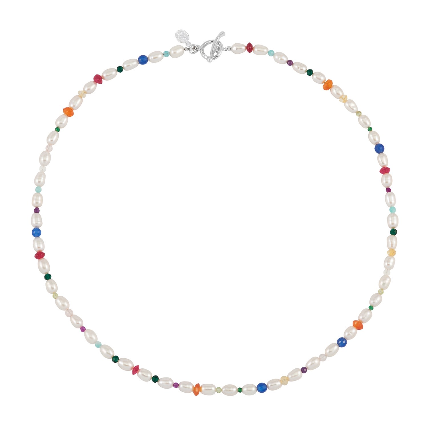 Dower & Hall Women's Carnival Mixed Gemstone Necklace In Multi