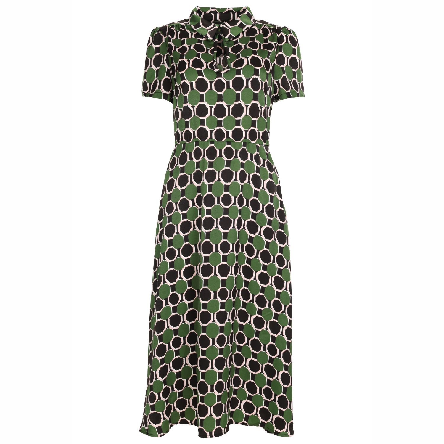 Women’s No Ordinary Soul Green Peep Midi Dress Extra Large Traffic People