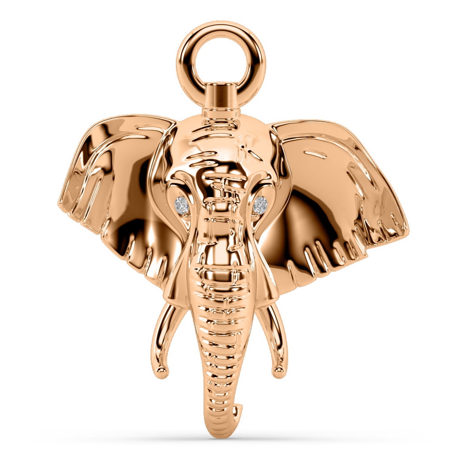 Women’s The Wild Haathi Charm - Elephant Charm - Rose Gold Oni Fine Jewelry