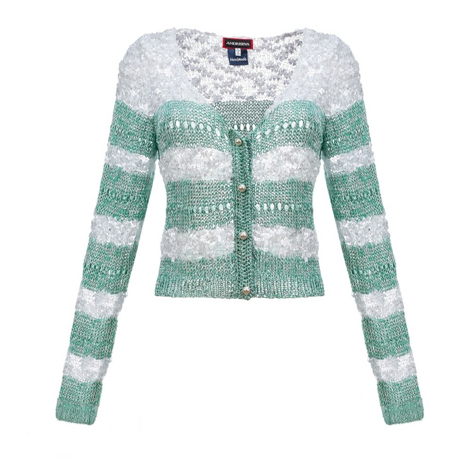 mint knit sweater