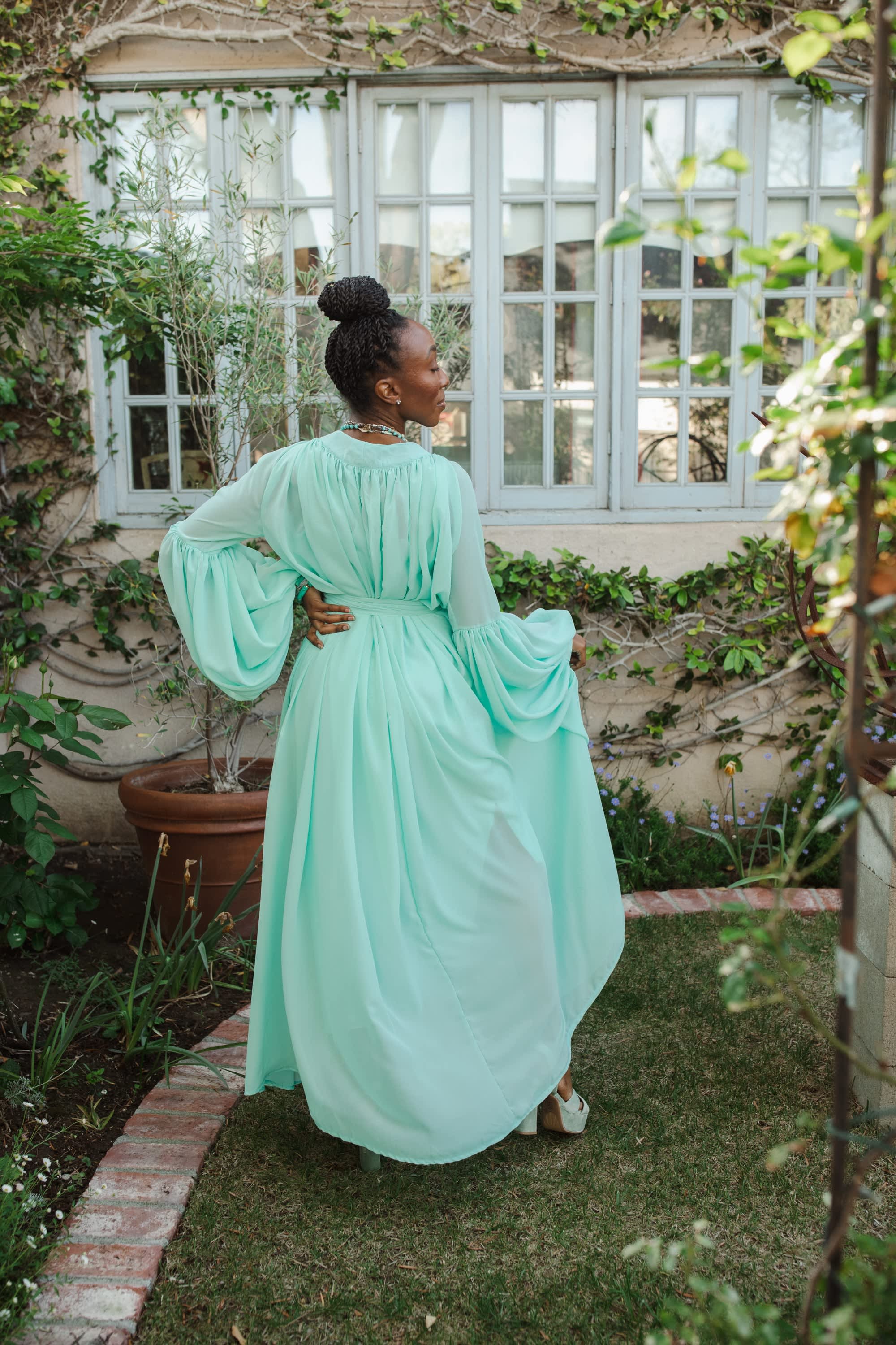 Blue Stardust Dress by Jennafer Grace