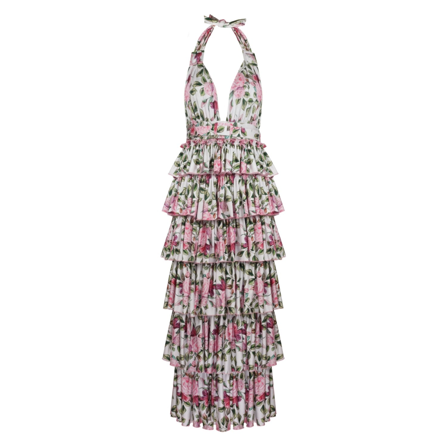 Nur Karaata Women's White Florentina Dress