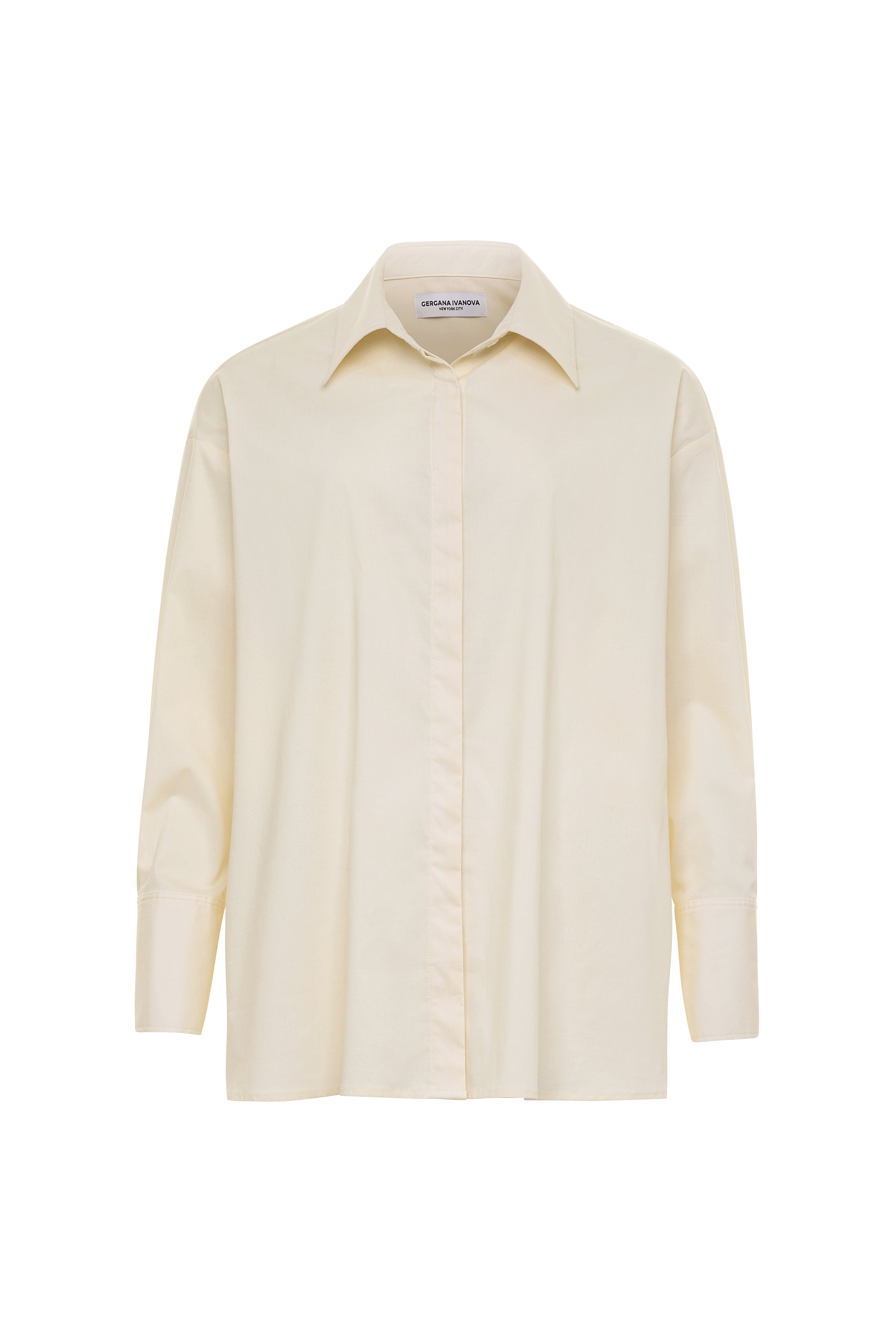 Gergana Ivanova Women's Neutrals Amber Shirt Beige In Beige
