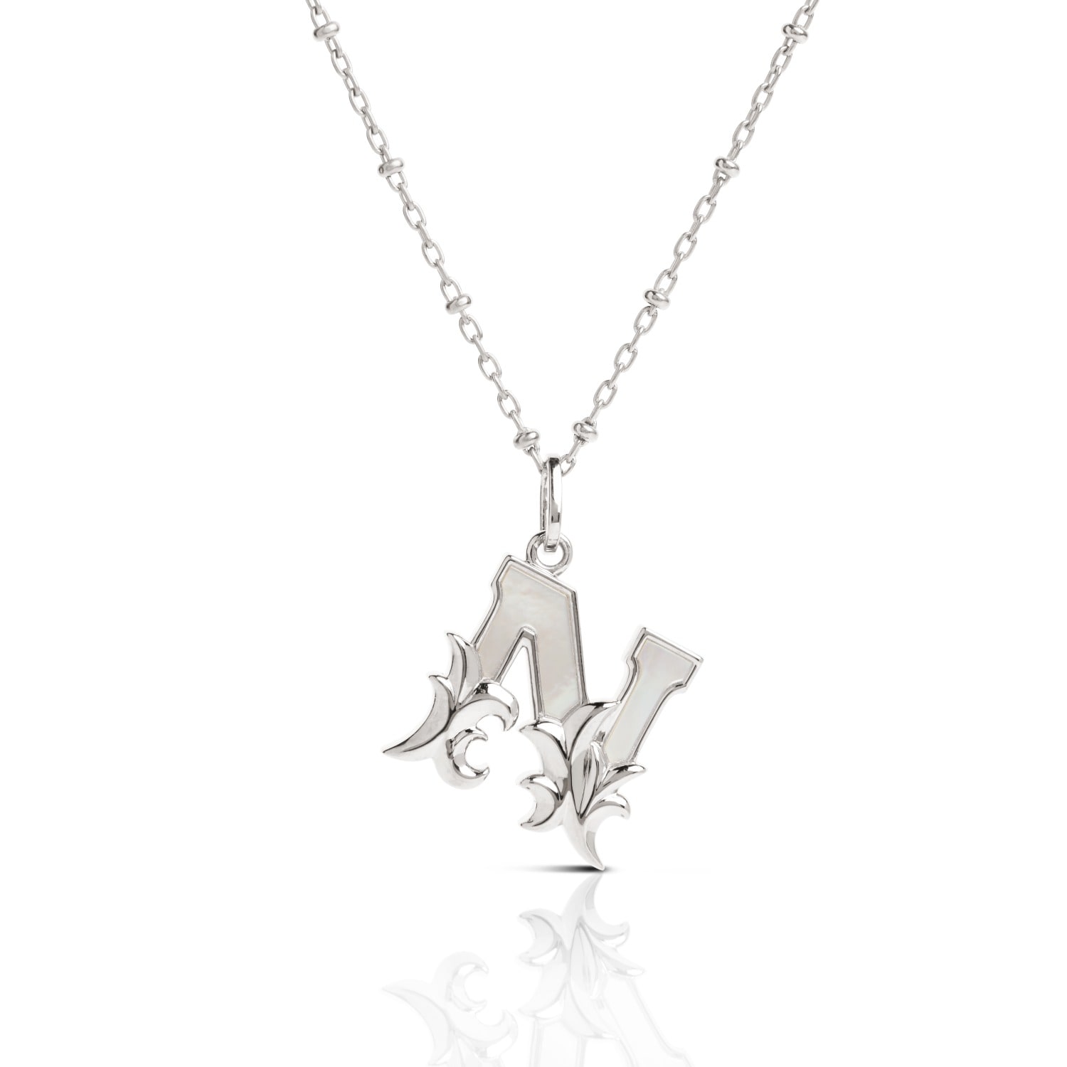 Kasun Women's Silver / White N – Silver With Mother Of Pearl In Multi