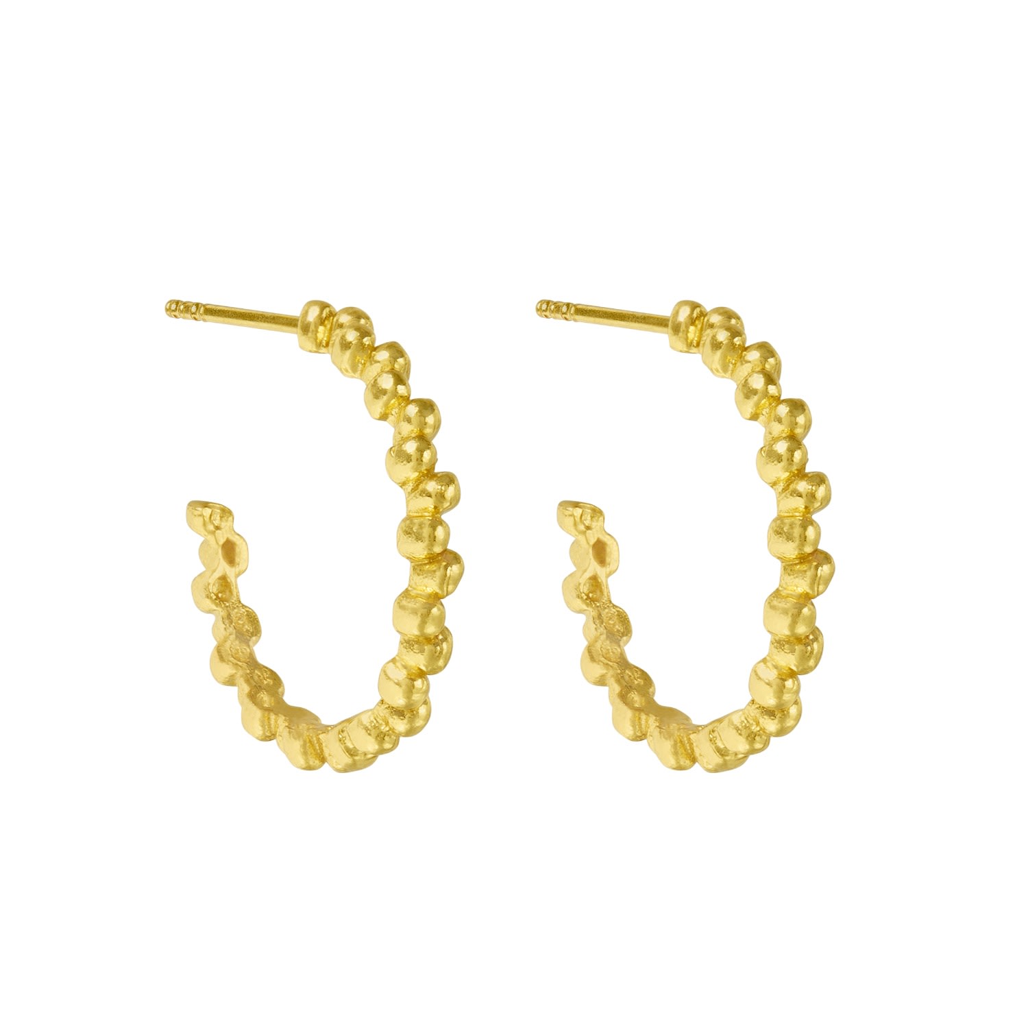 Women’s Jolene Gold Hoop Earrings Ottoman Hands